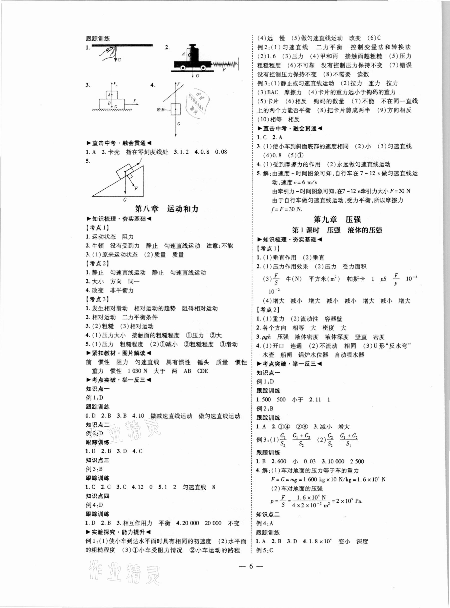 2021年中考冲刺物理广东专版 第6页