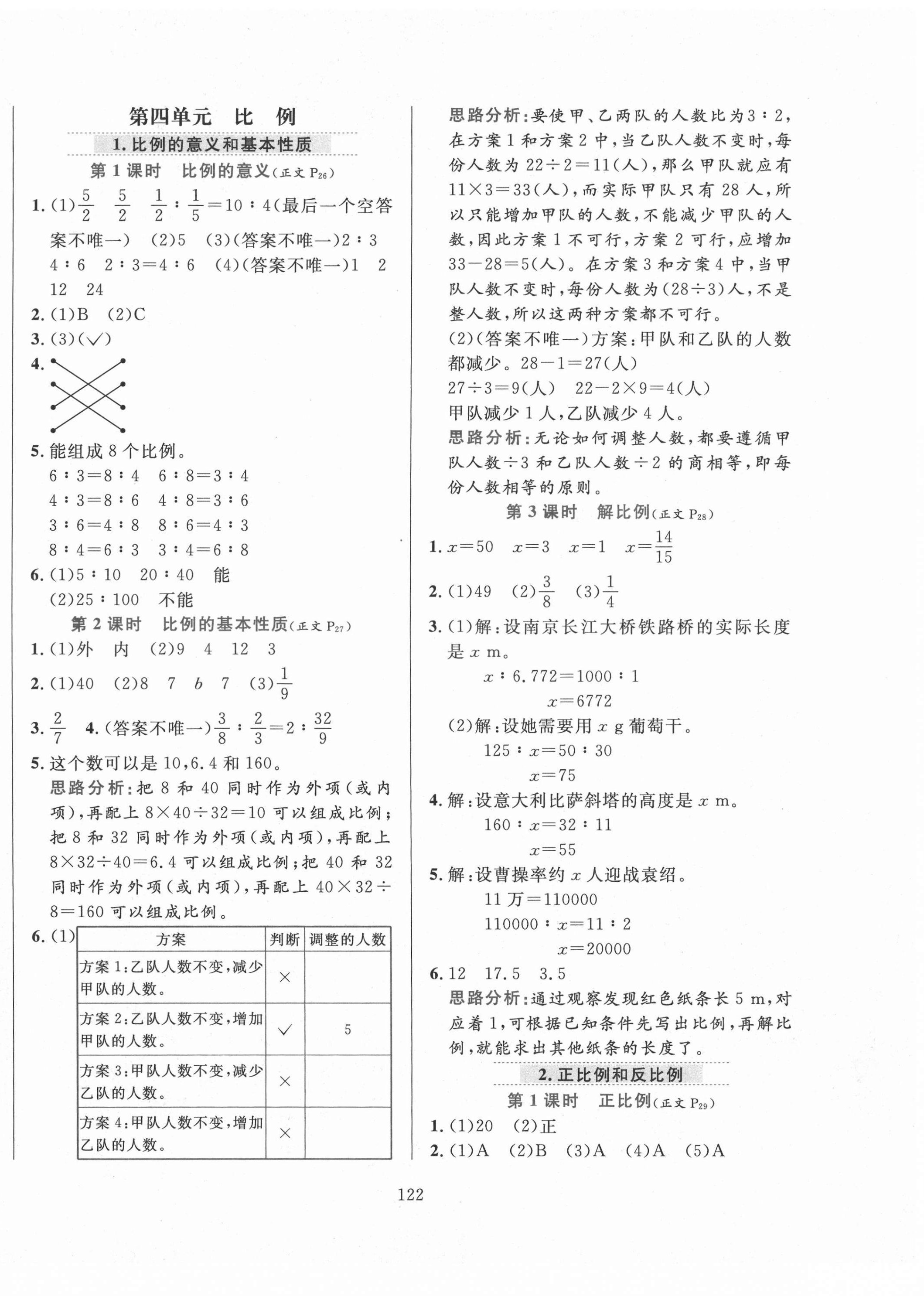 2021年小學(xué)教材全練六年級(jí)數(shù)學(xué)下冊(cè)人教版 第6頁(yè)