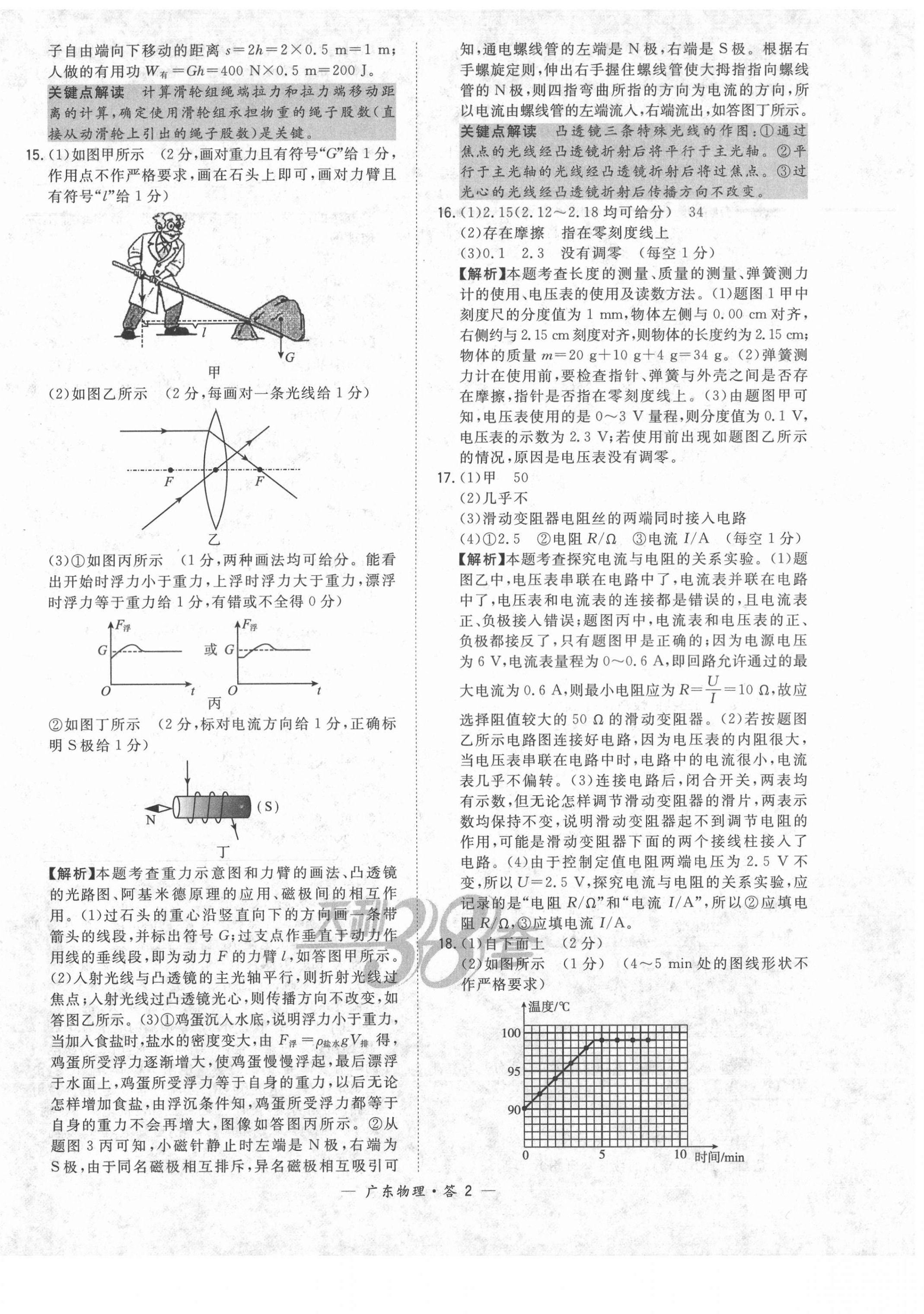 2021年天利38套廣東省中考試題精選物理 第2頁(yè)