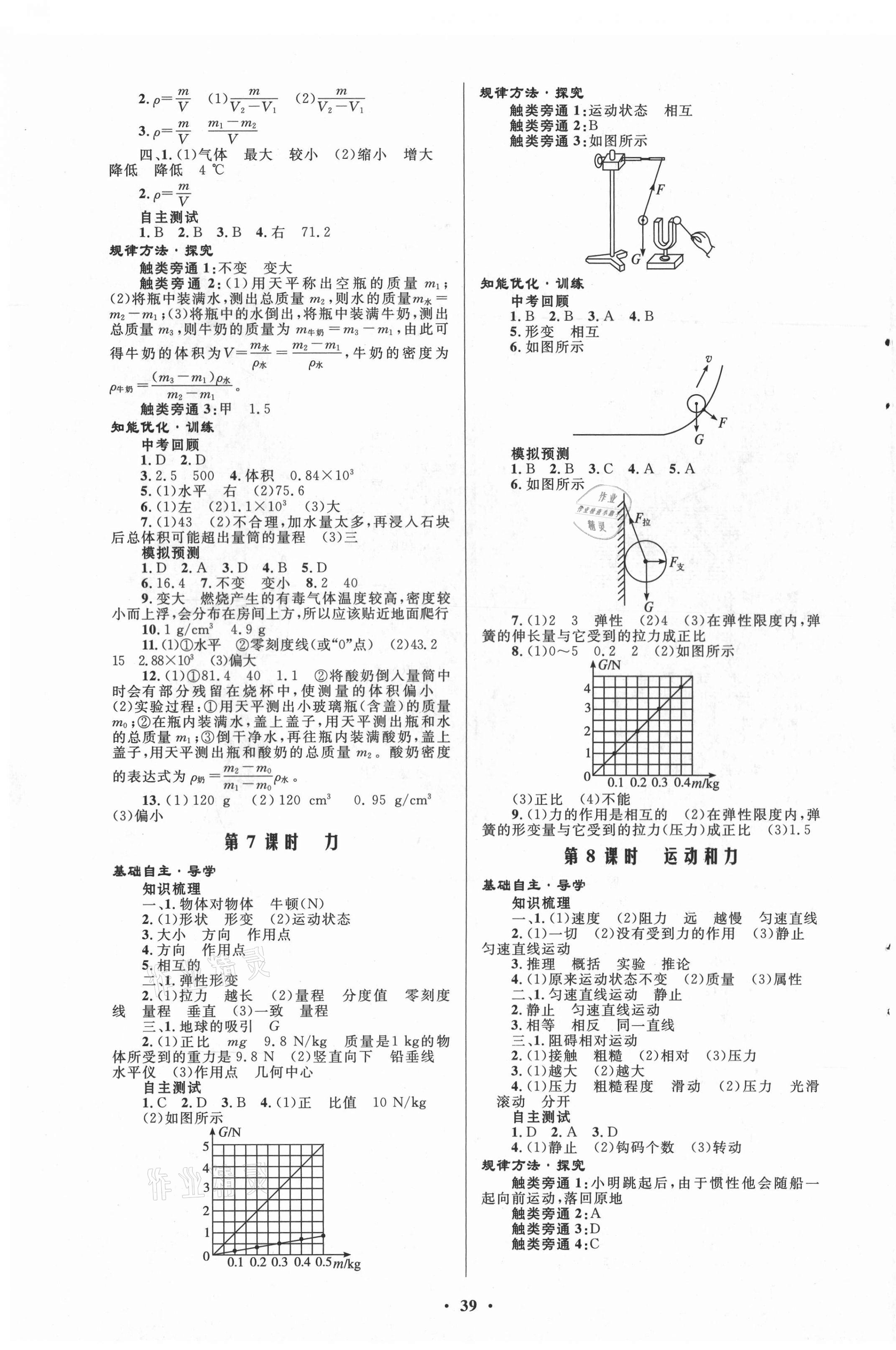 2021年初中總復(fù)習(xí)優(yōu)化設(shè)計(jì)物理人教版 第3頁(yè)