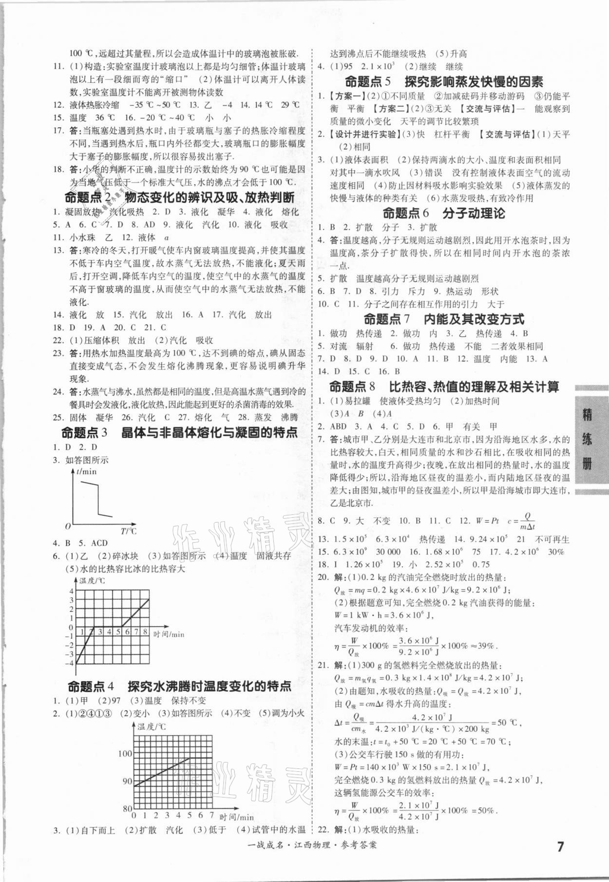 2021年一战成名考前新方案物理江西专版 第7页