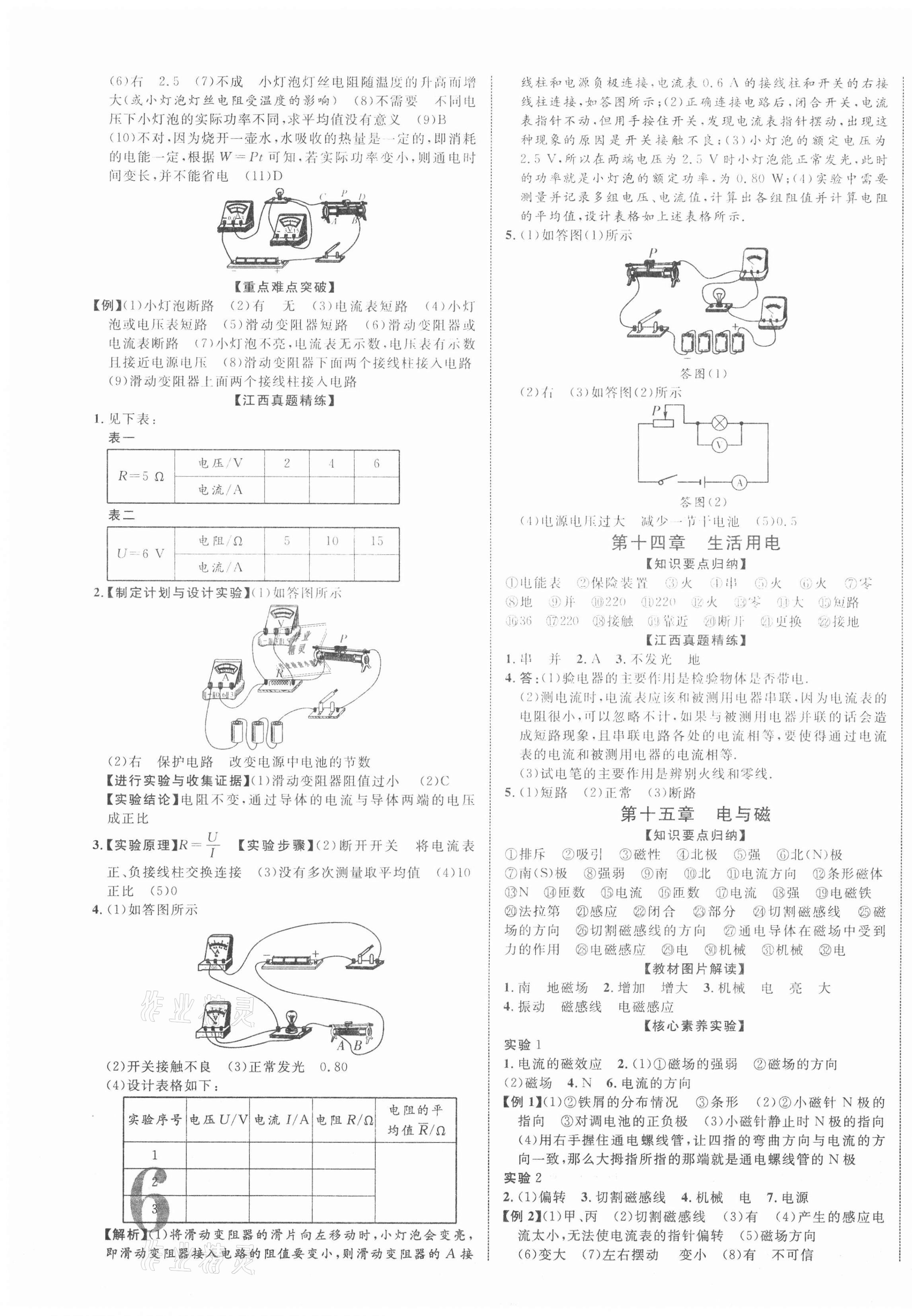 2021年中教联中考新突破物理江西专版 第11页