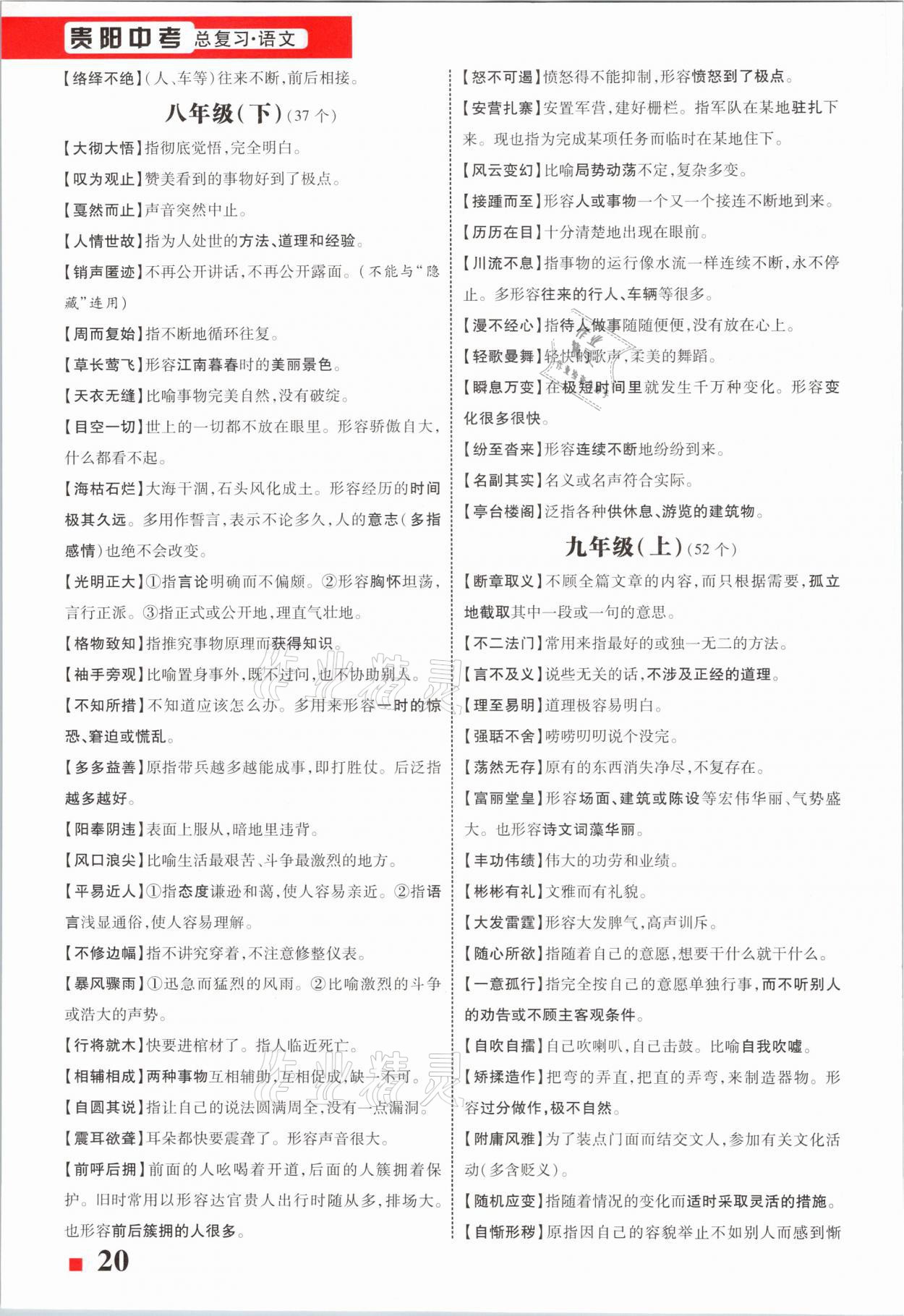 2021年貴州中考總復(fù)習(xí)終極備戰(zhàn)語(yǔ)文六盤(pán)水專版 第20頁(yè)