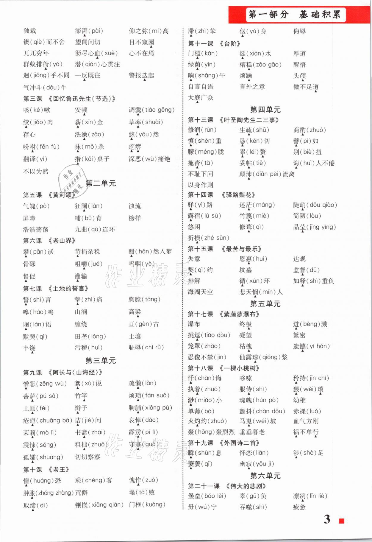 2021年貴州中考總復(fù)習(xí)終極備戰(zhàn)語(yǔ)文六盤(pán)水專(zhuān)版 第3頁(yè)