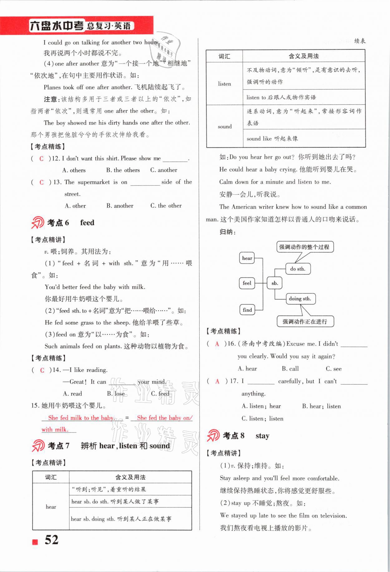 2021年貴州中考總復(fù)習(xí)終極備戰(zhàn)英語六盤水專版 第52頁