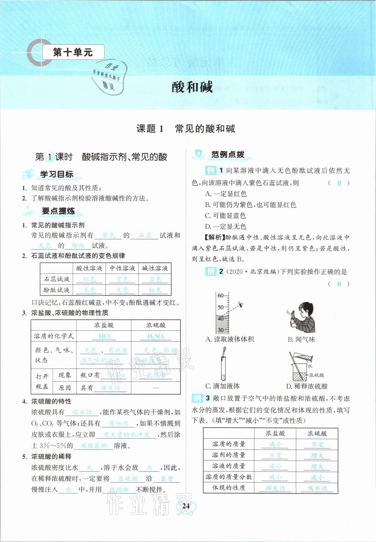 2021年驕子1號九年級化學(xué)下冊人教版 第24頁