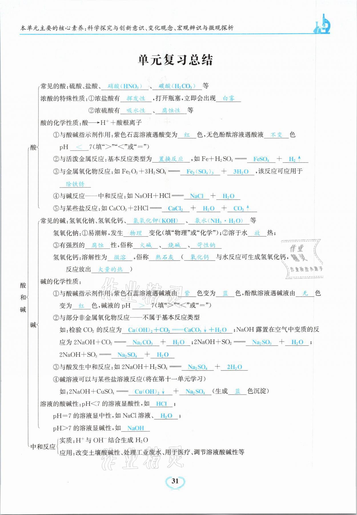 2021年驕子1號九年級化學(xué)下冊人教版 第31頁