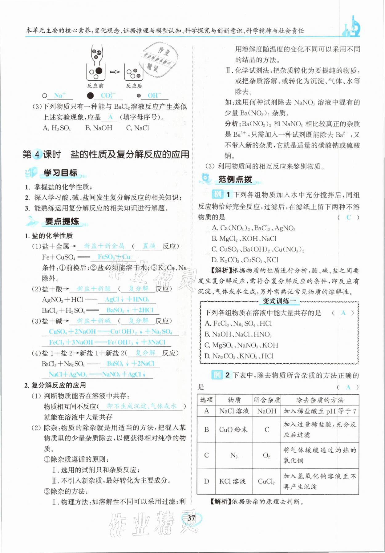 2021年驕子1號九年級化學(xué)下冊人教版 第37頁