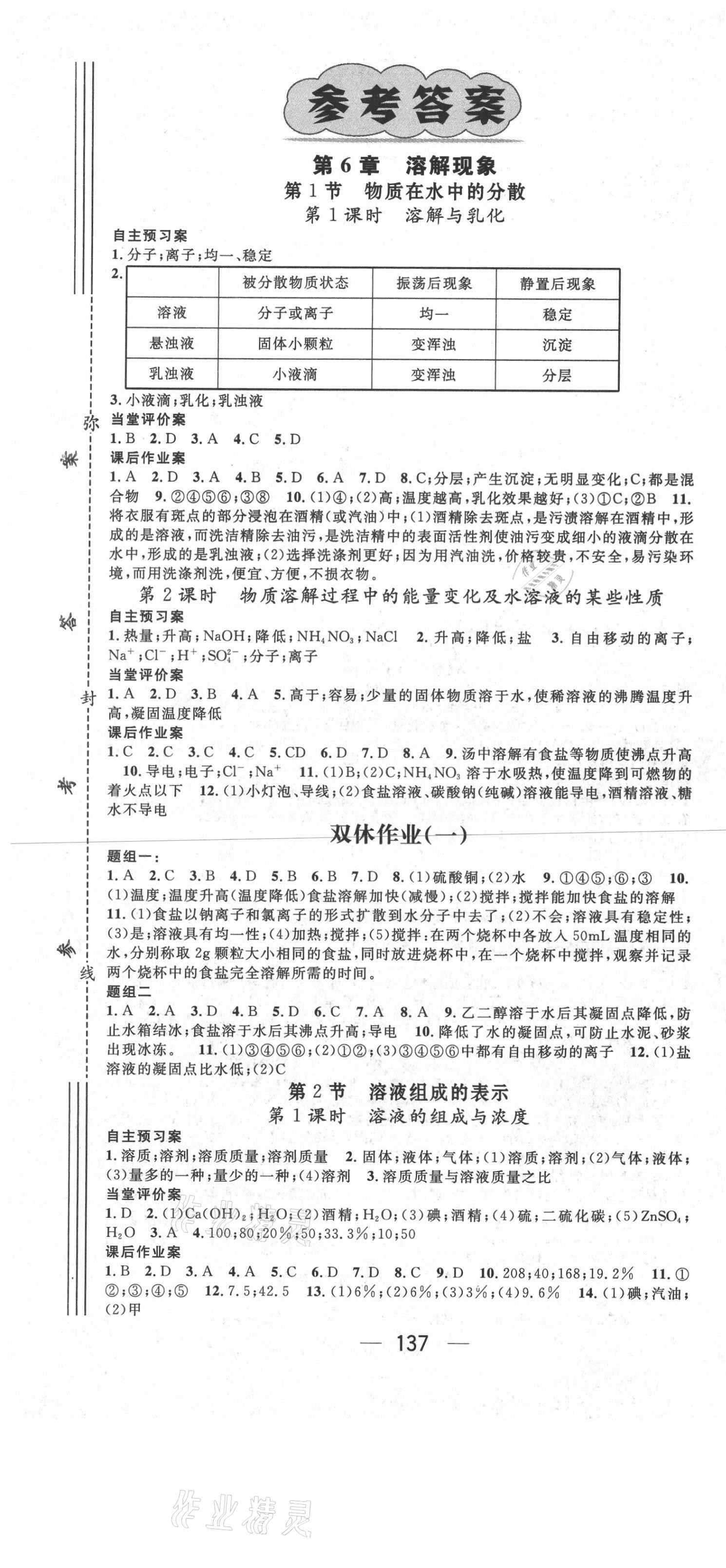 2021年名师测控九年级化学下册沪教版 第1页