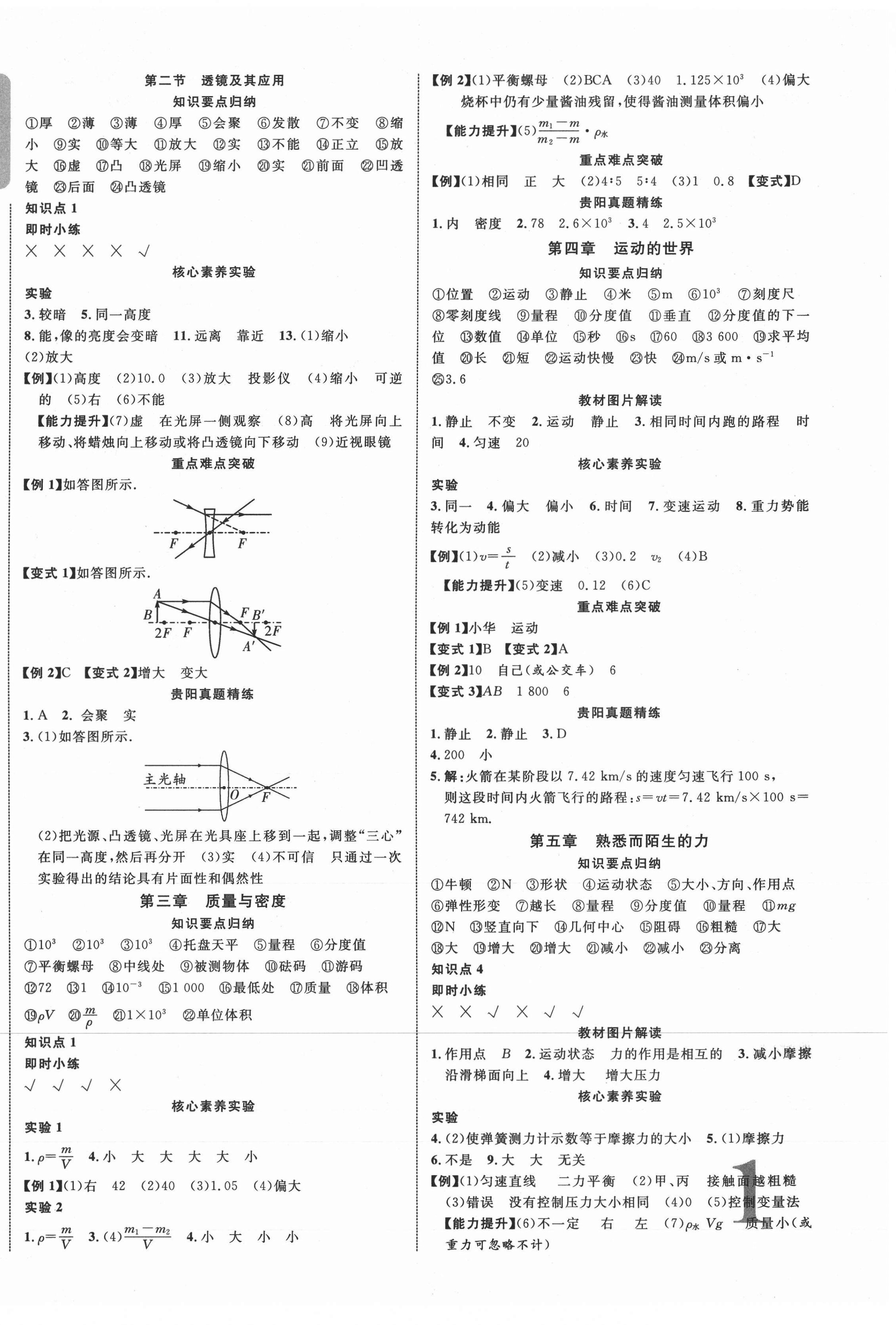2021年貴州中考新突破物理貴陽專版 第2頁
