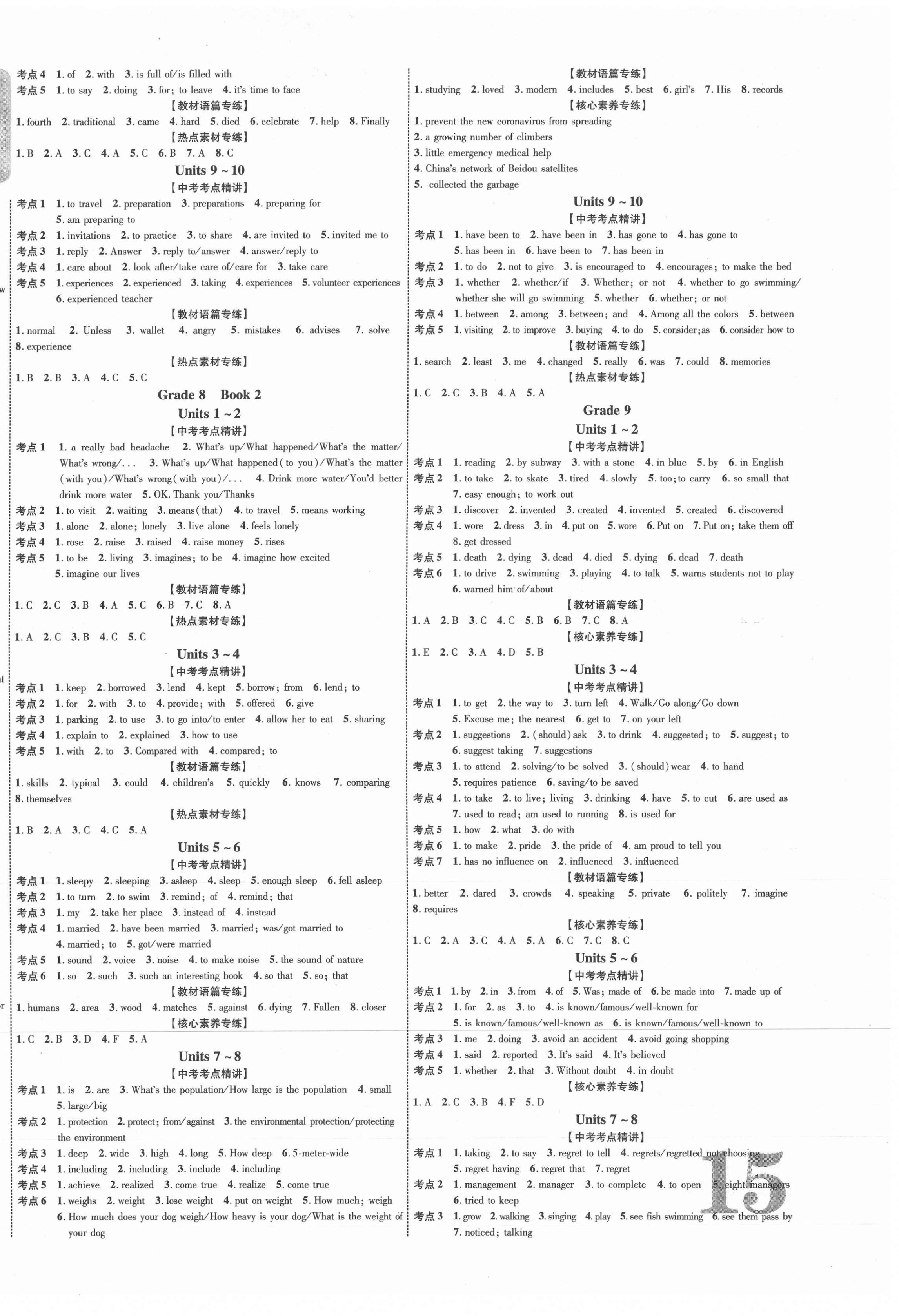 2021年貴州中考新突破英語貴陽專版 第2頁
