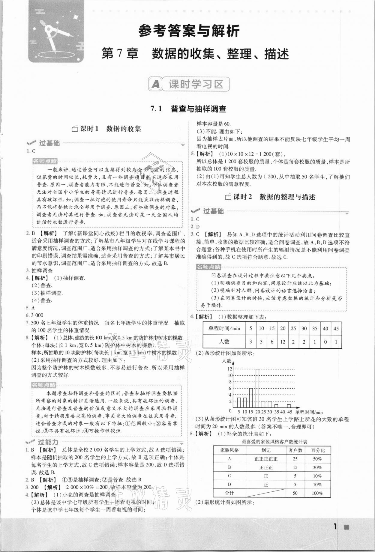 2021年一遍过八年级初中数学下册苏科版 第1页