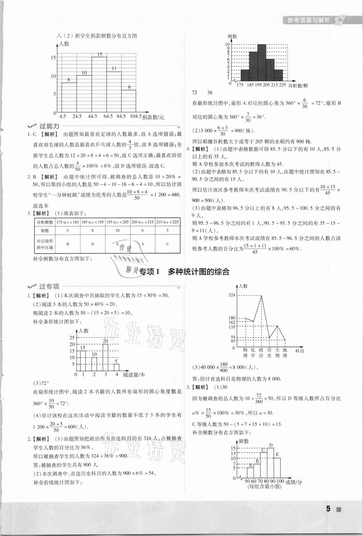 2021年一遍过八年级初中数学下册苏科版 第5页