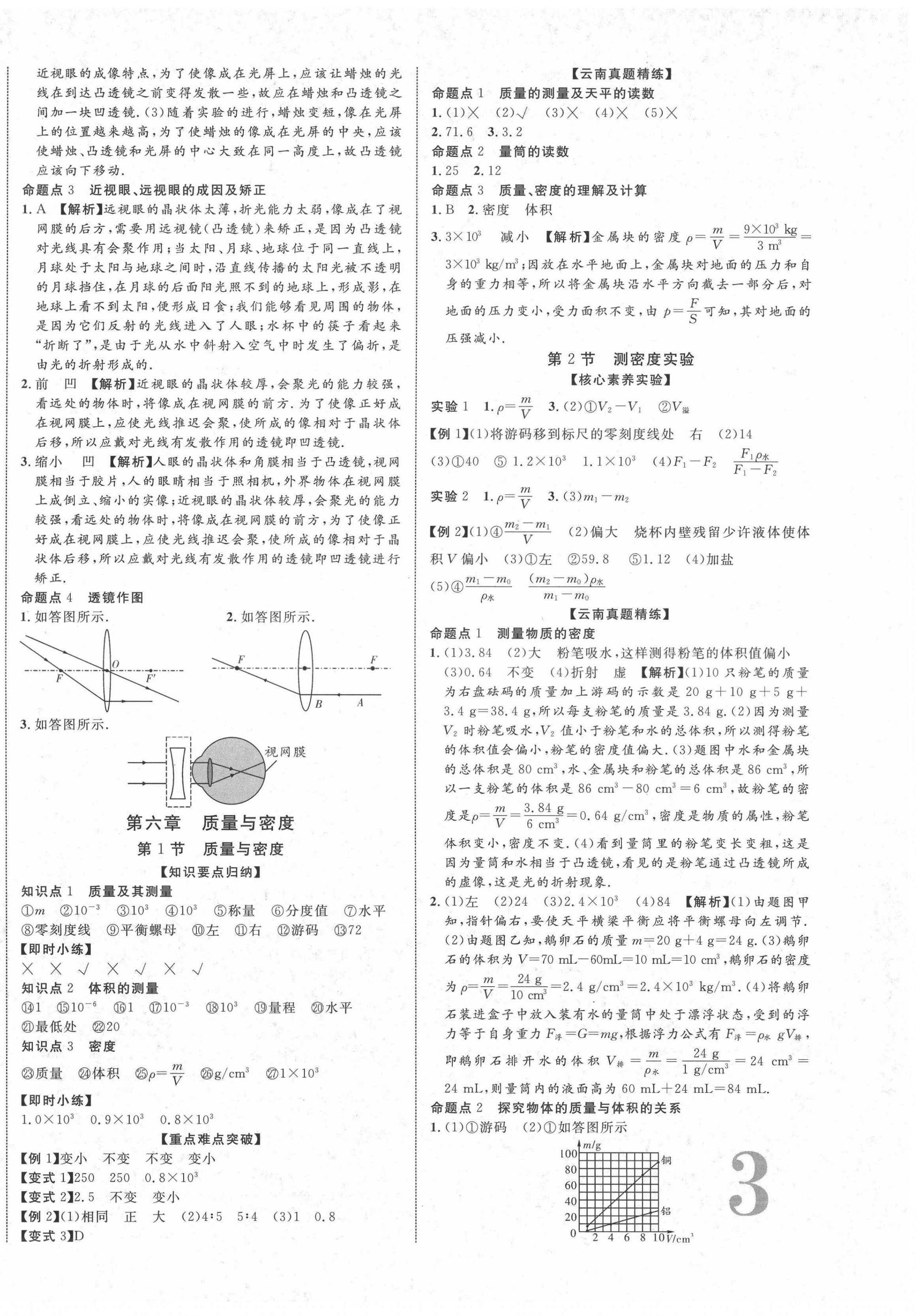 2021年中教联云南中考新突破物理 第6页