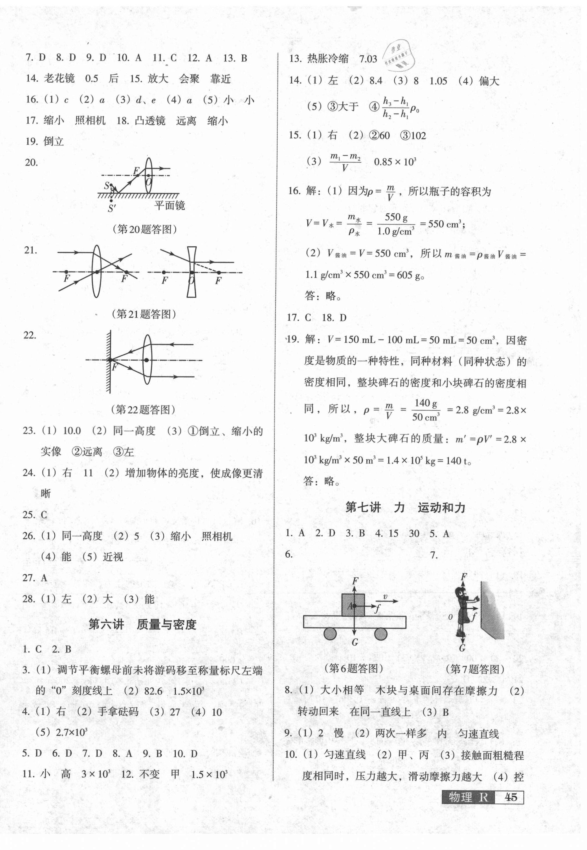 2021年中考階段總復(fù)習(xí)ABC物理人教版A卷 第2頁(yè)