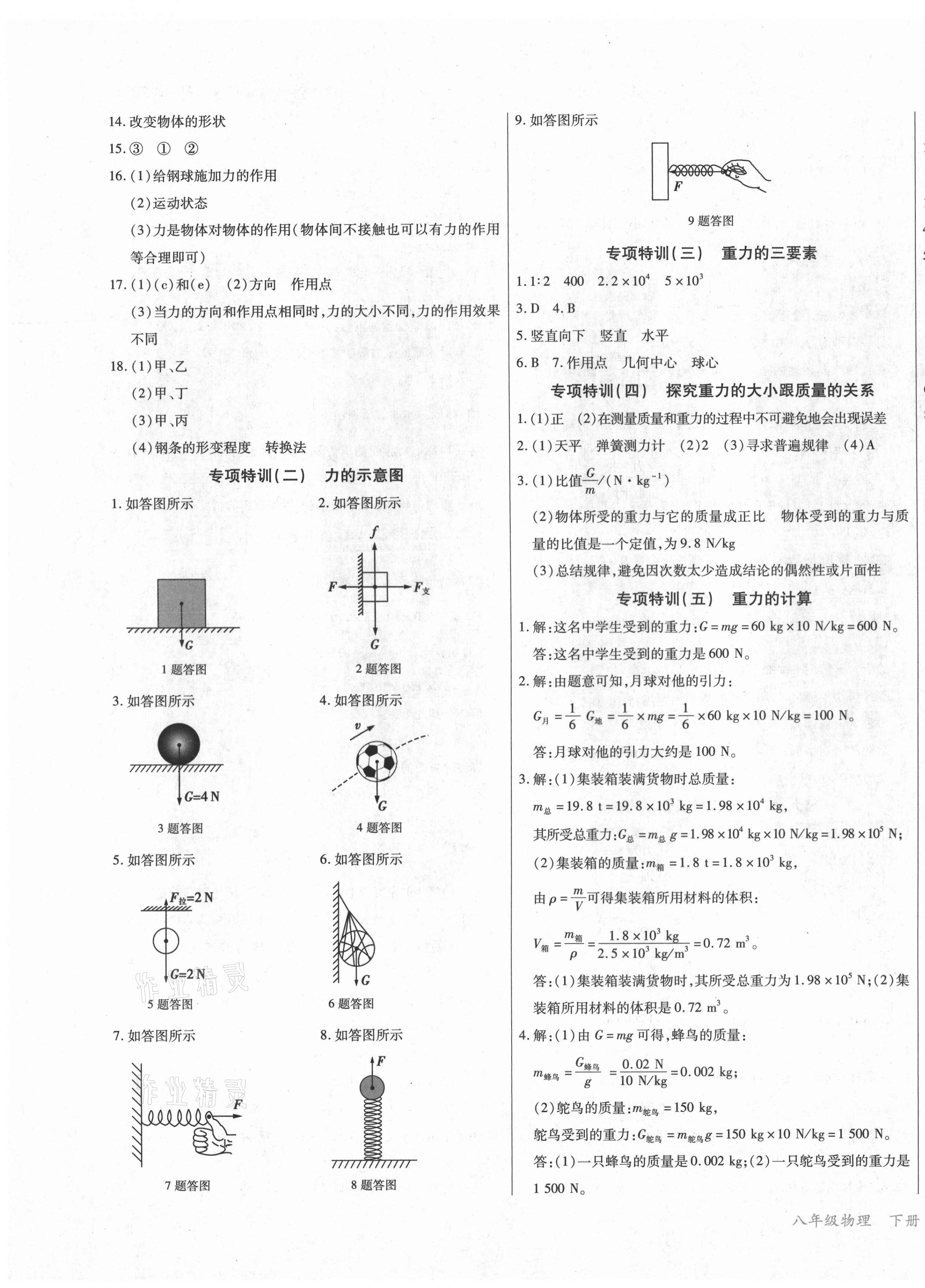 2021年學(xué)升全程時(shí)習(xí)測(cè)試卷八年級(jí)物理下冊(cè)人教版 第3頁(yè)