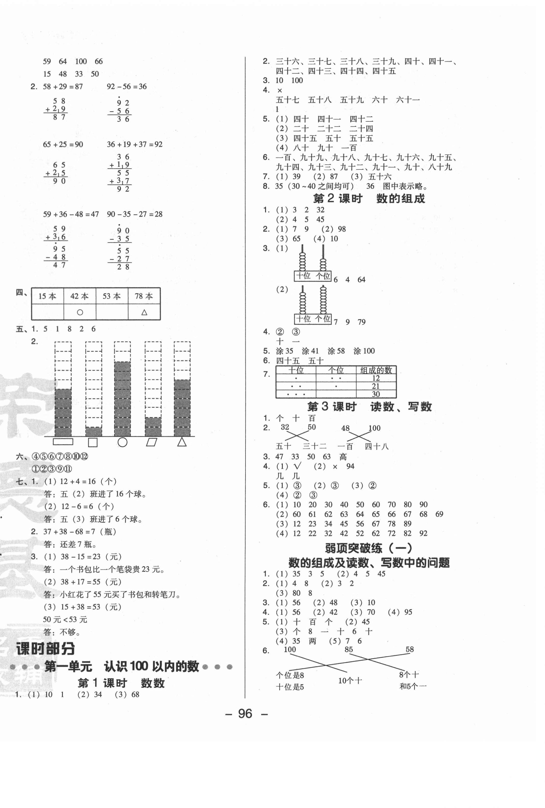 2021年綜合應(yīng)用創(chuàng)新題典中點一年級數(shù)學(xué)下冊北京課改版 第5頁