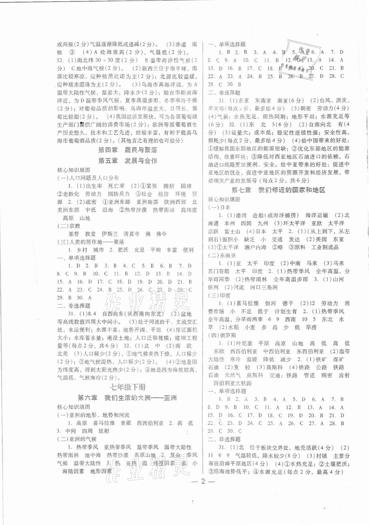 2021年新课程中考复习指导地理 第2页