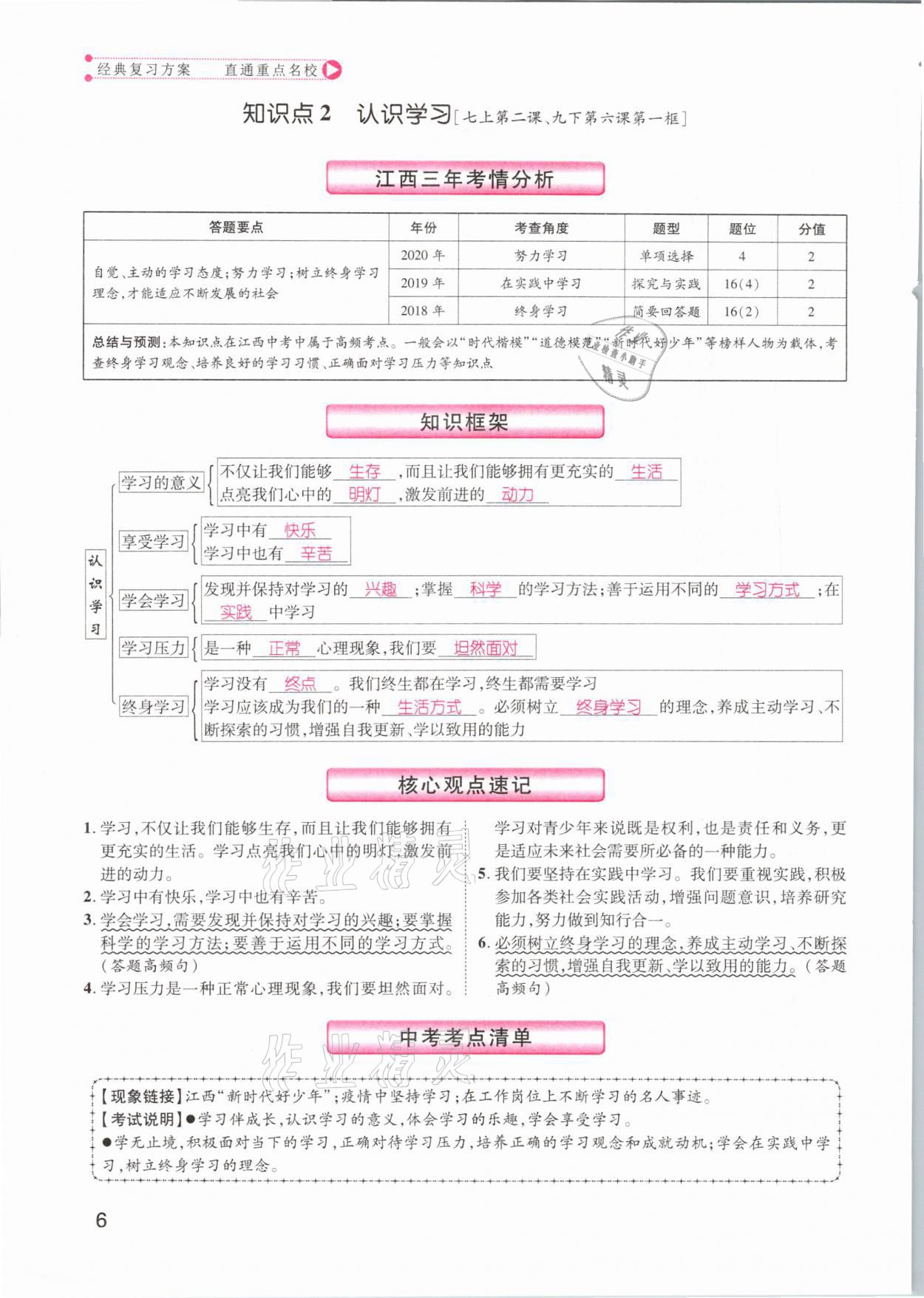 2021年名師測控中考特訓(xùn)方案道德與法治江西專版 第6頁