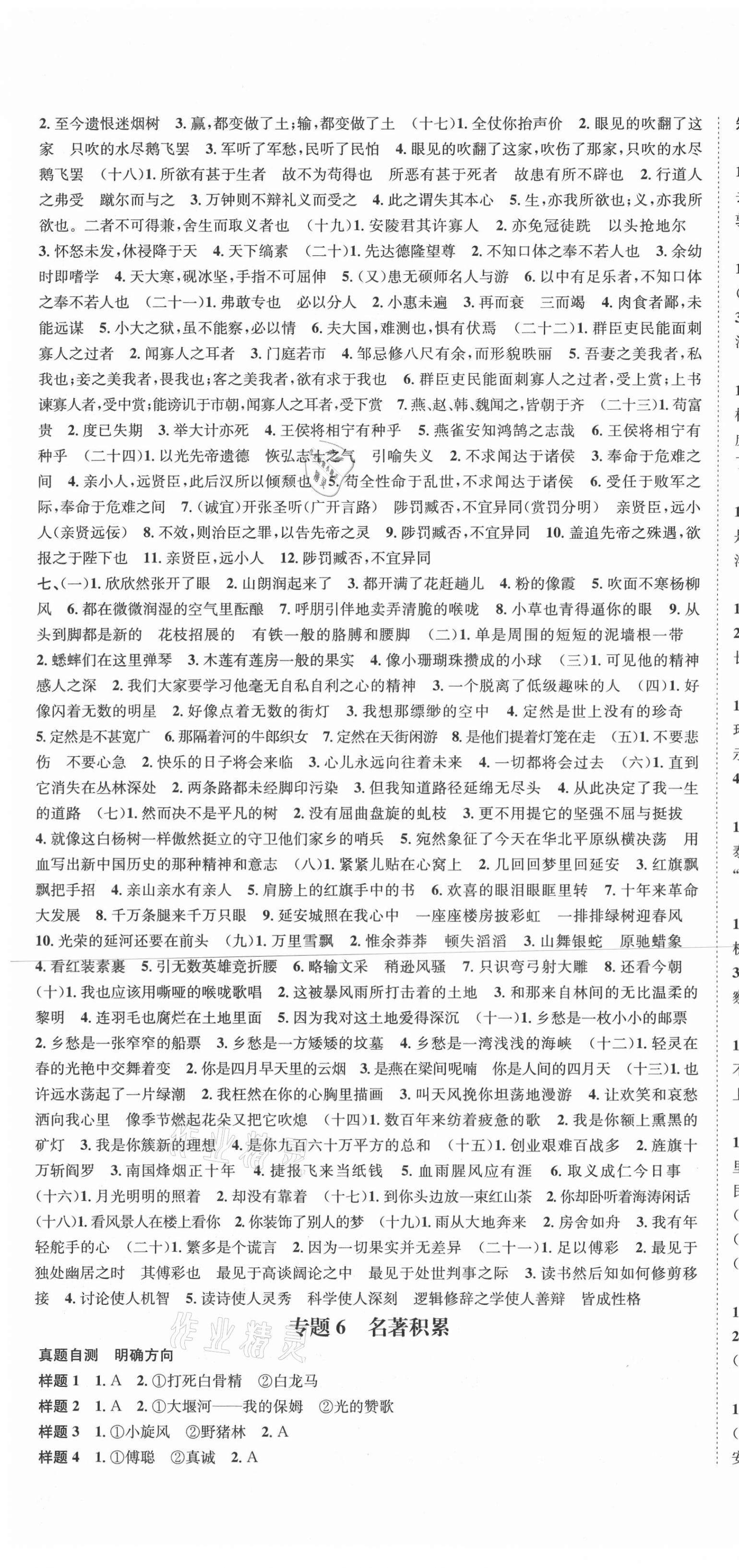 2021年國華圖書架構(gòu)中考語文貴陽安順六盤水適用 第7頁