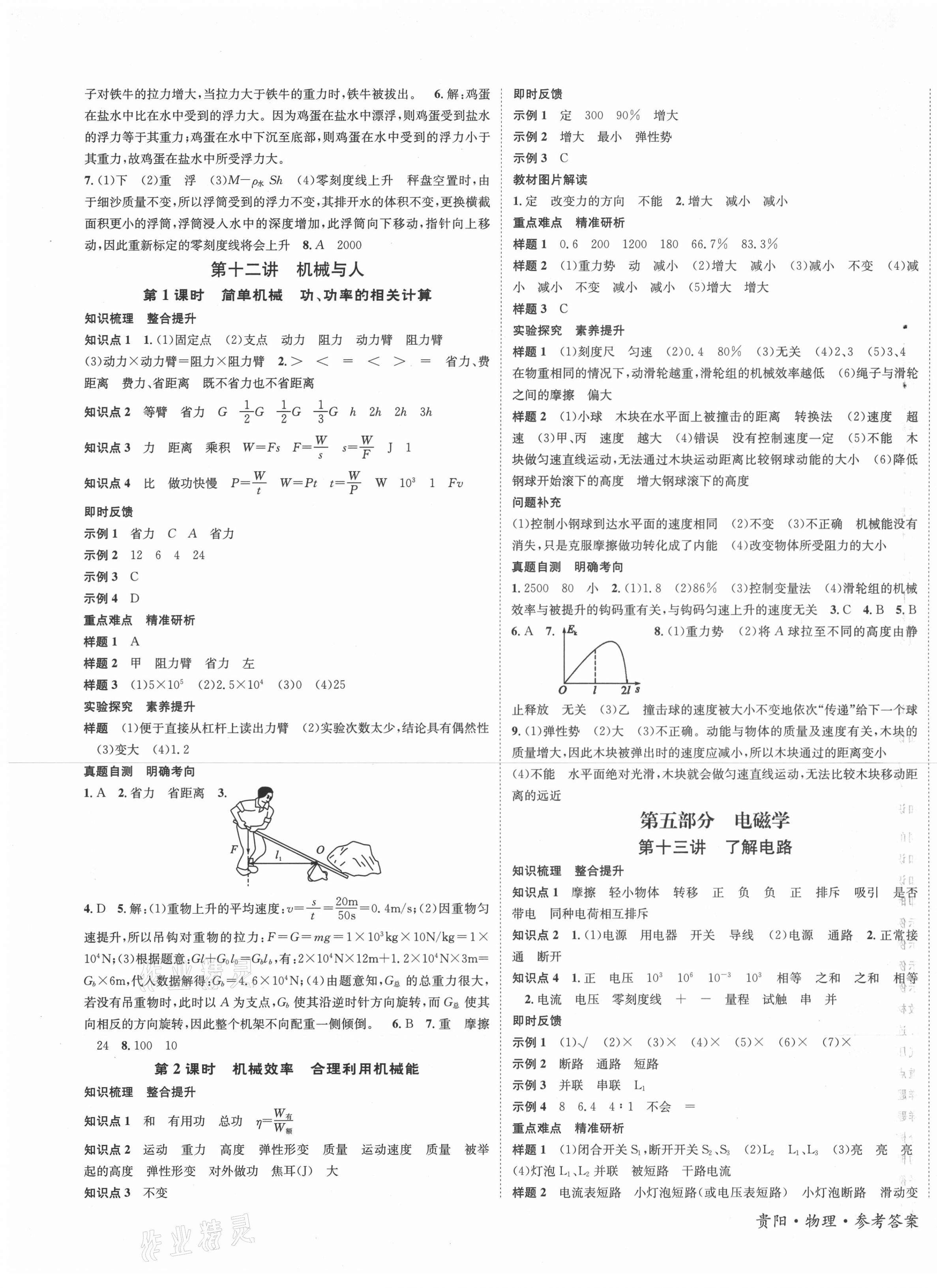 2021年國華圖書架構中考物理貴陽安順六盤水適用 第5頁