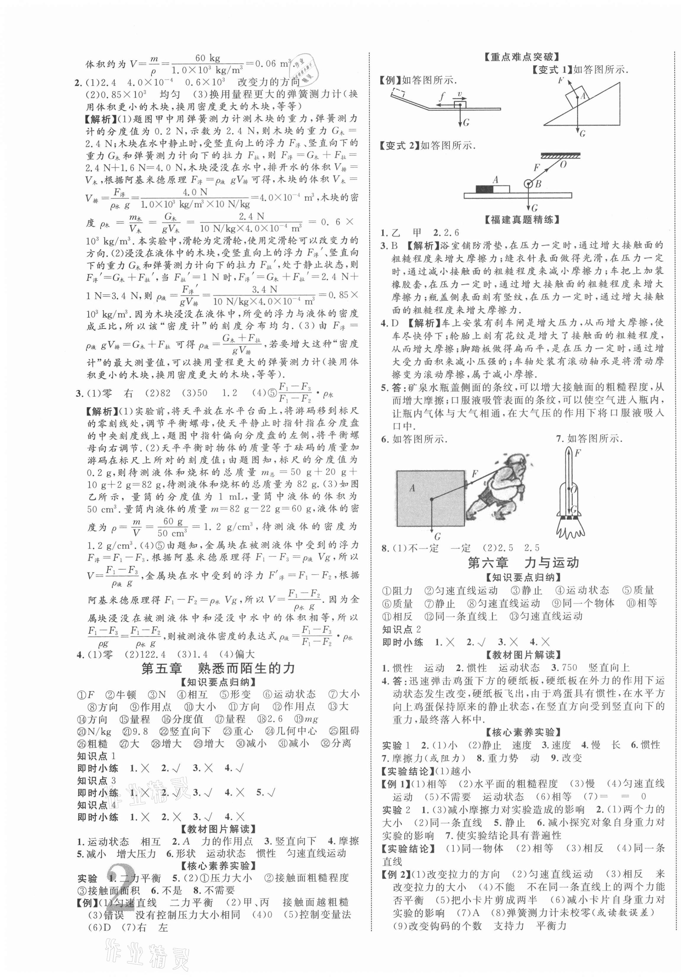 2021年中考新突破物理福建专版 第3页