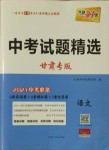 2021天利38套中考試題精選語(yǔ)文甘肅專版