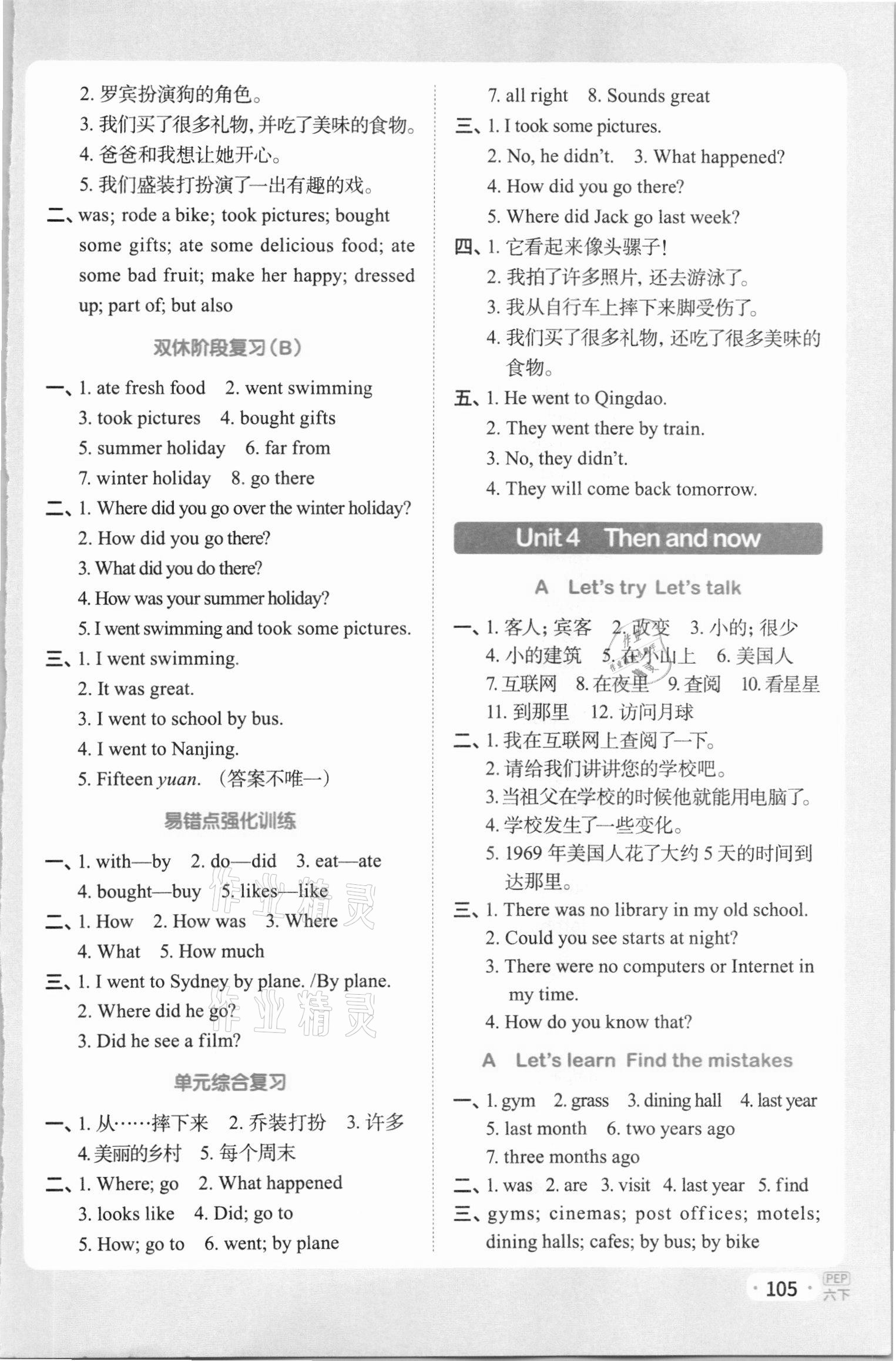 2021年陽(yáng)光同學(xué)默寫小達(dá)人六年級(jí)英語(yǔ)下冊(cè)人教PEP版 第5頁(yè)