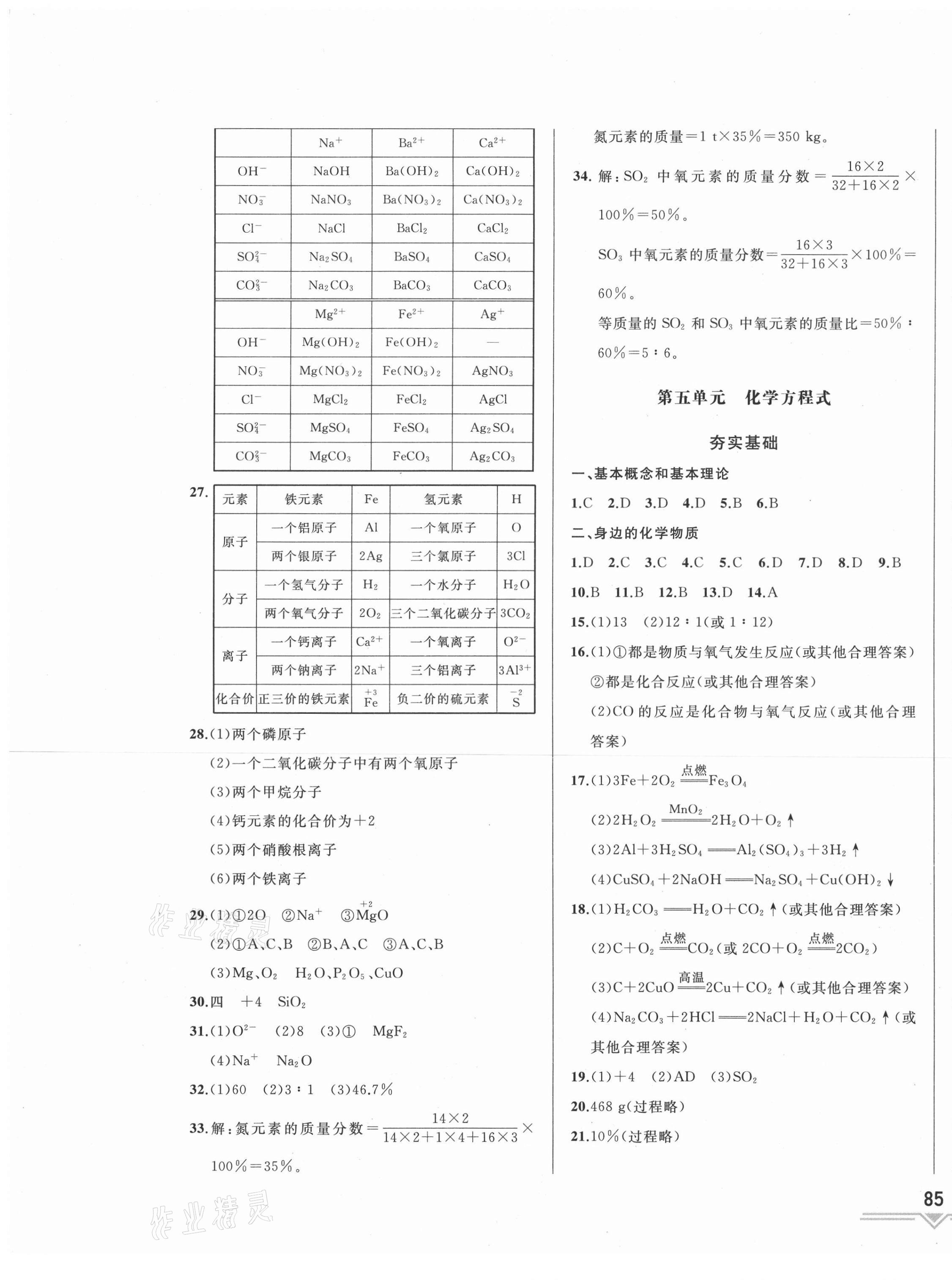 2021年競贏高效備考中考復(fù)習(xí)與研究化學(xué)吉林專版 第5頁