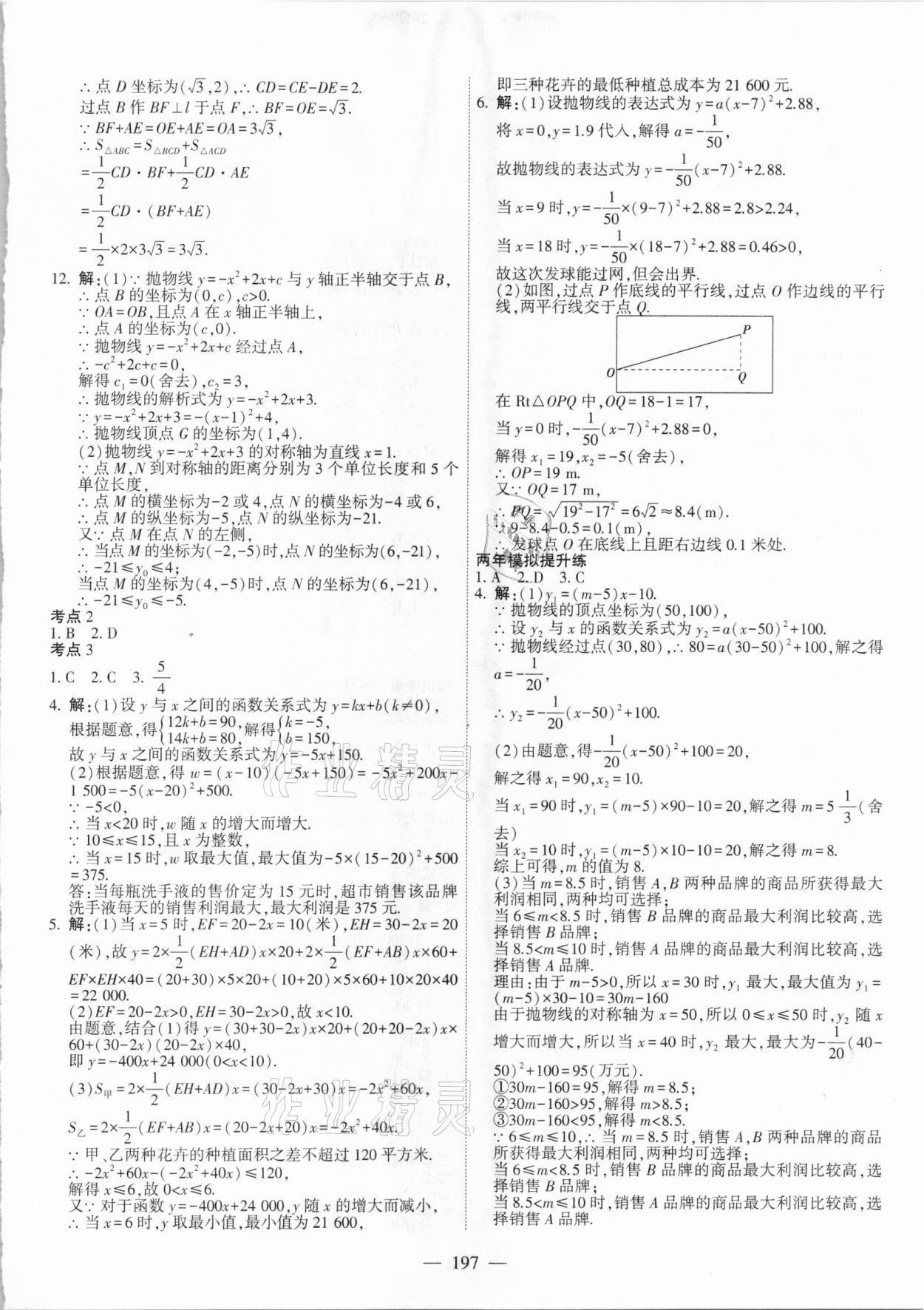 2021年中考調(diào)研中考考點(diǎn)完全解讀數(shù)學(xué) 第9頁