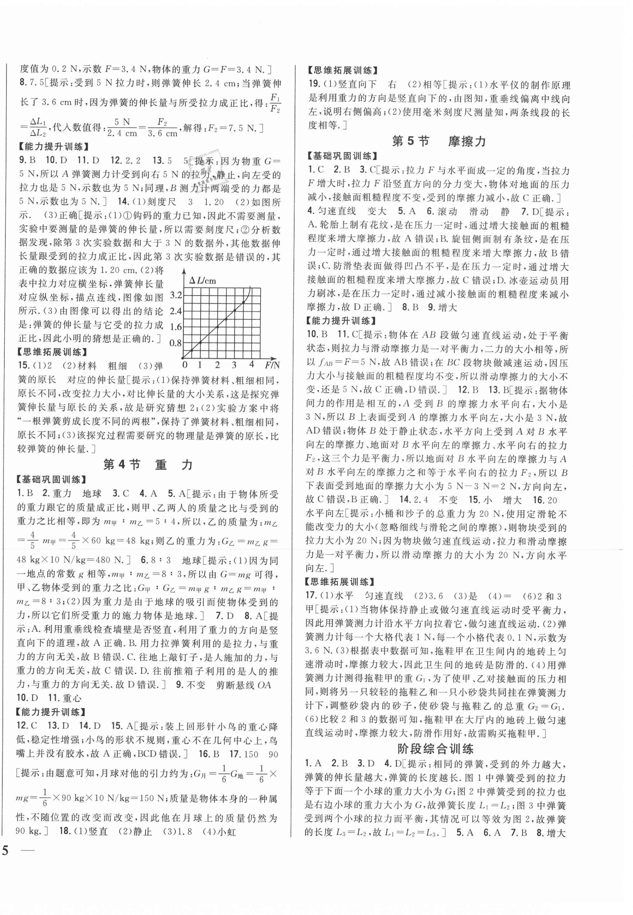 2021年全科王同步課時(shí)練習(xí)八年級物理下冊教科版 第2頁