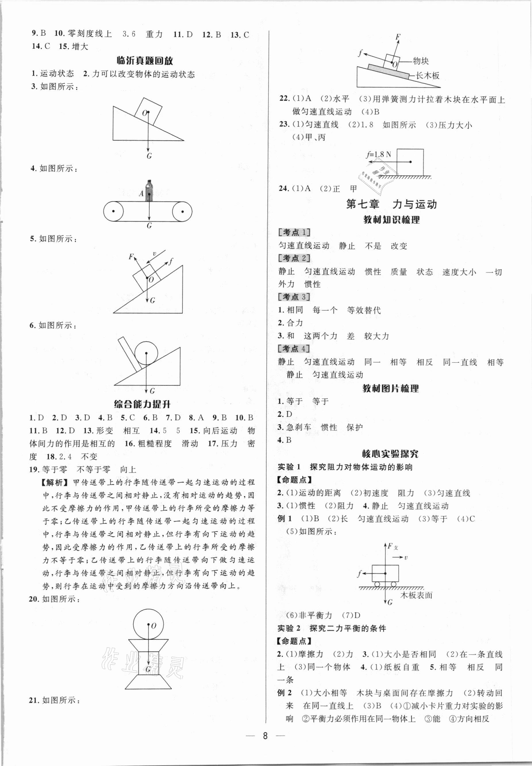 2021年中考對策物理臨沂專版 第8頁