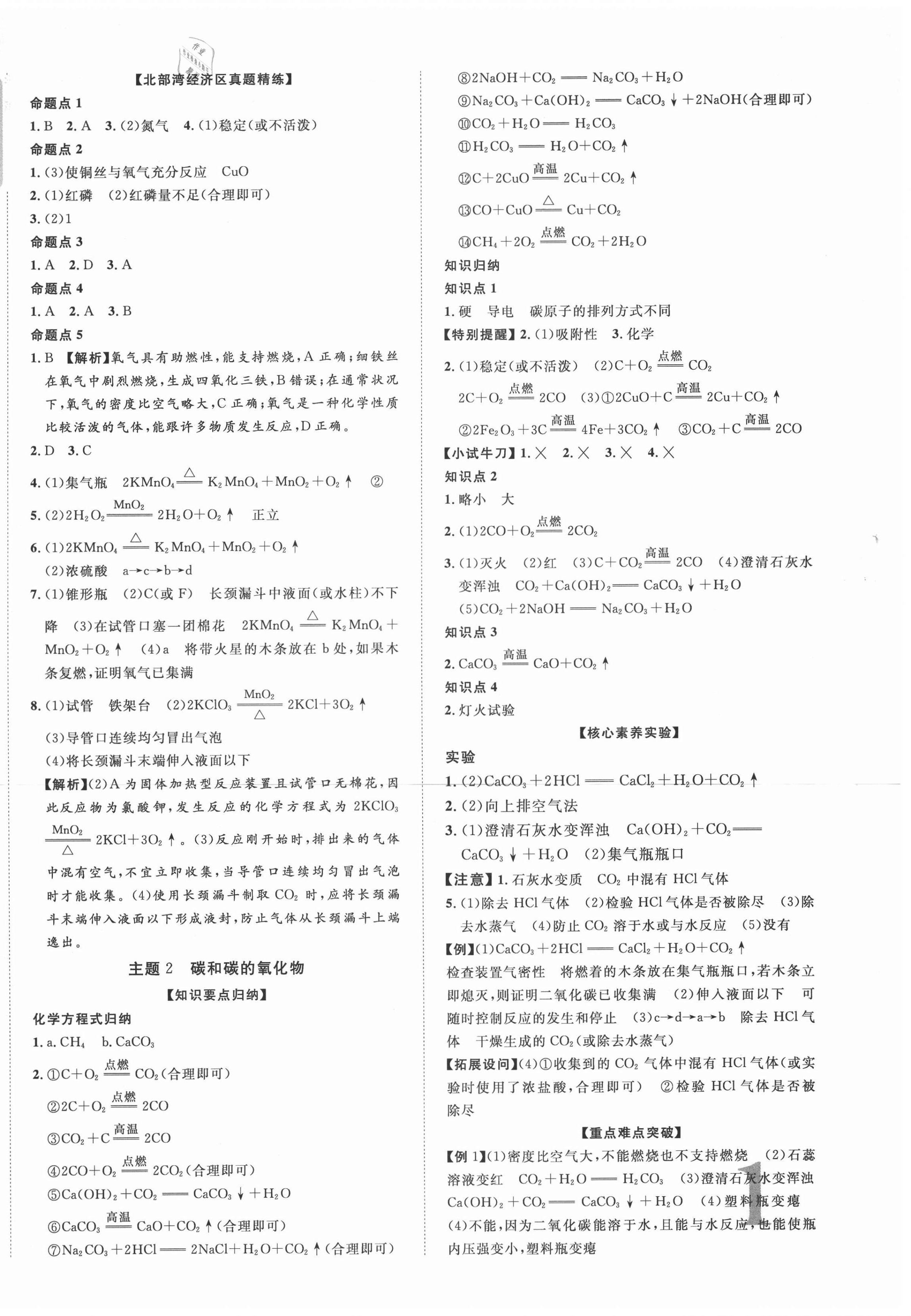2021年廣西中考優化指導化學 第2頁