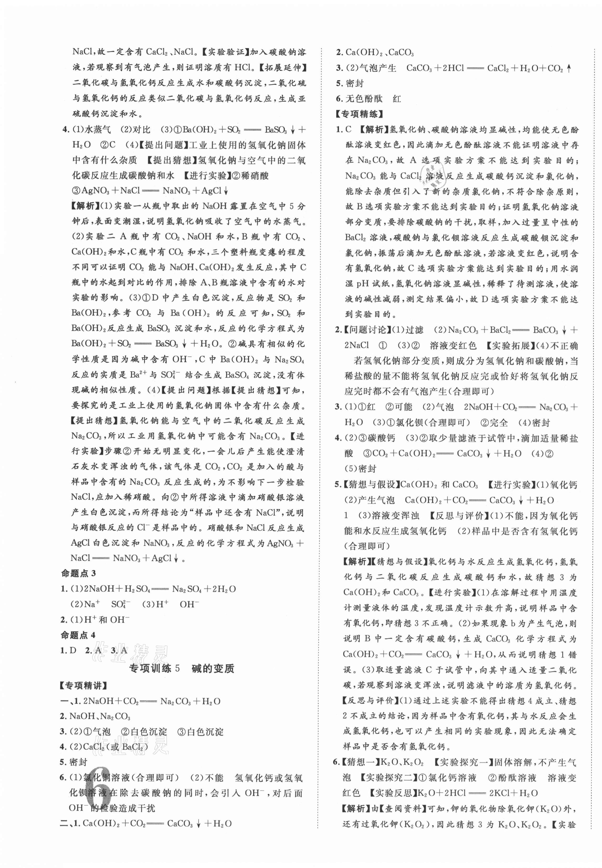 2021年廣西中考優化指導化學 第11頁