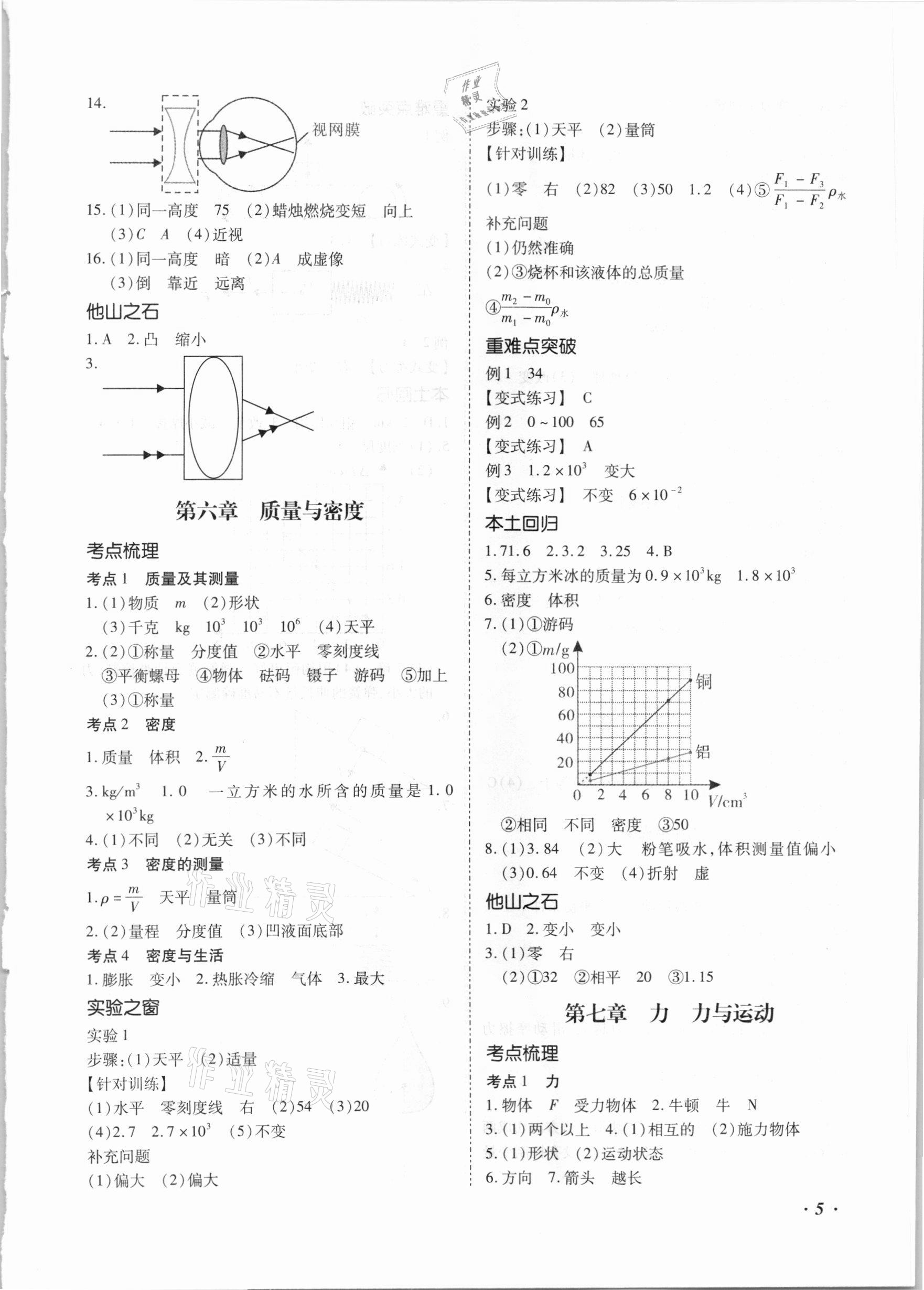 2021年本土攻略精準(zhǔn)復(fù)習(xí)方案物理云南專版 第5頁