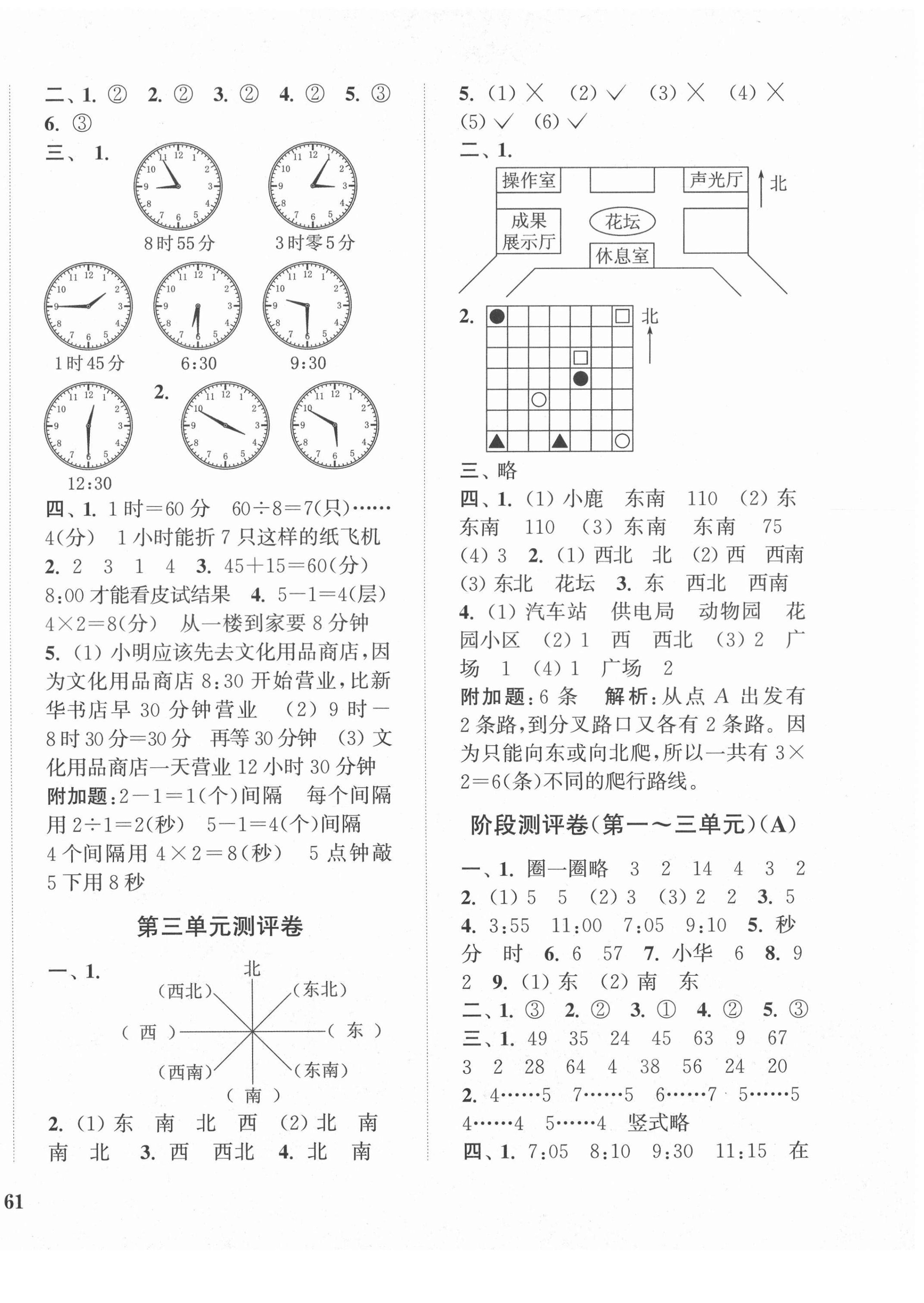 2021年通城學(xué)典小學(xué)全程測(cè)評(píng)卷二年級(jí)數(shù)學(xué)下冊(cè)蘇教版江蘇專(zhuān)用 第2頁(yè)