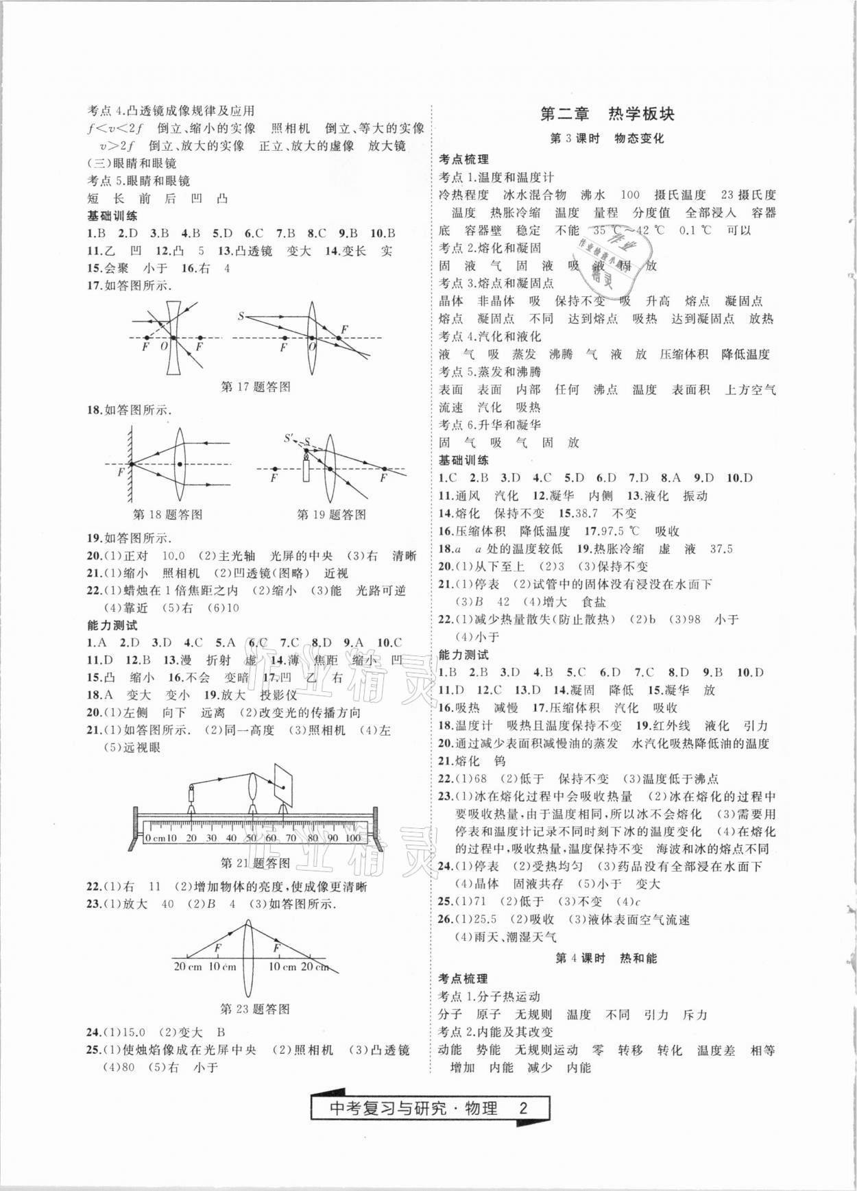 2021年競贏高效備考中考復(fù)習(xí)與研究物理 第2頁