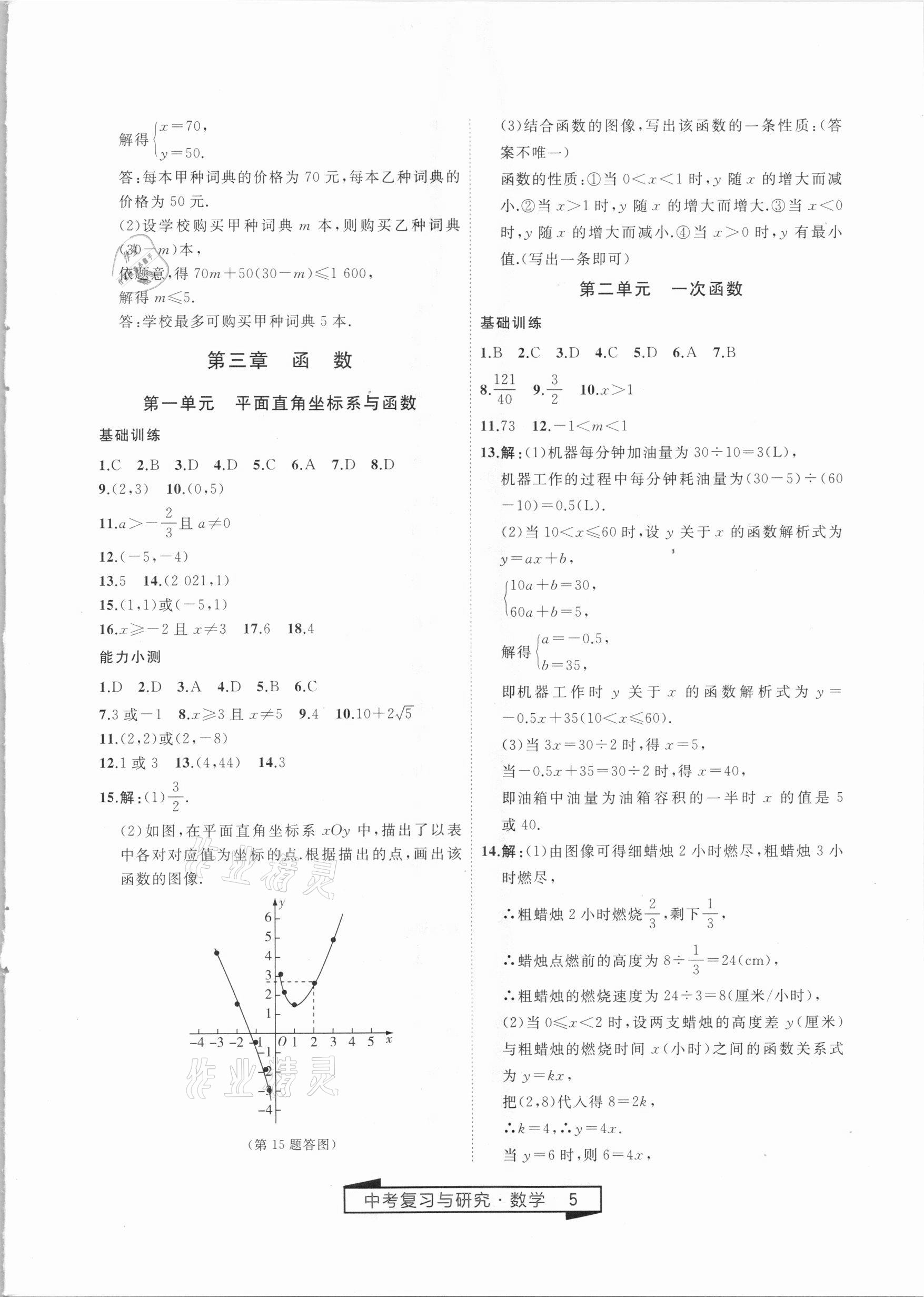 2021年竟贏高效備考中考復習與研究數(shù)學 第5頁