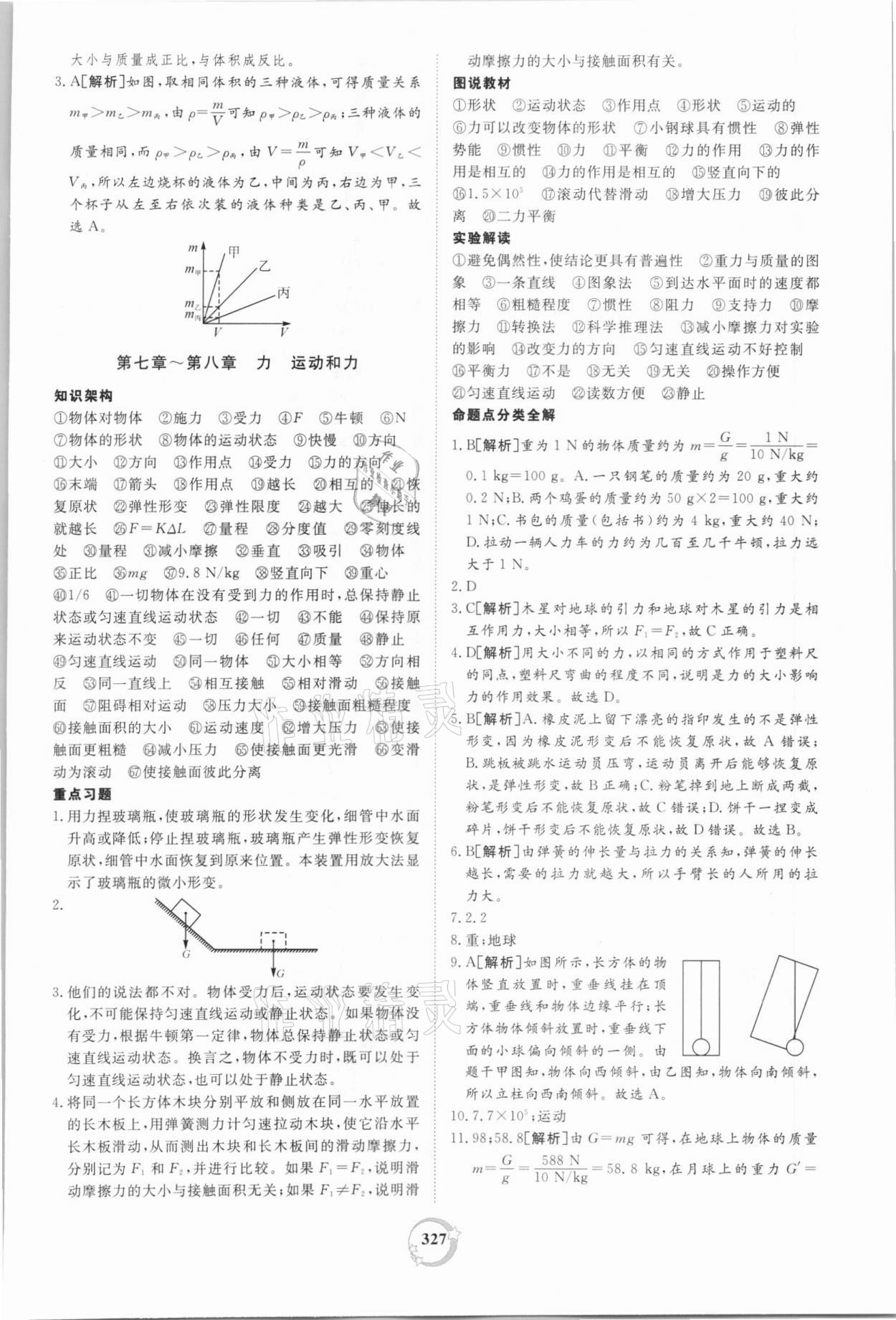 2021年榜上有名中考新攻略物理新疆專版 第23頁(yè)