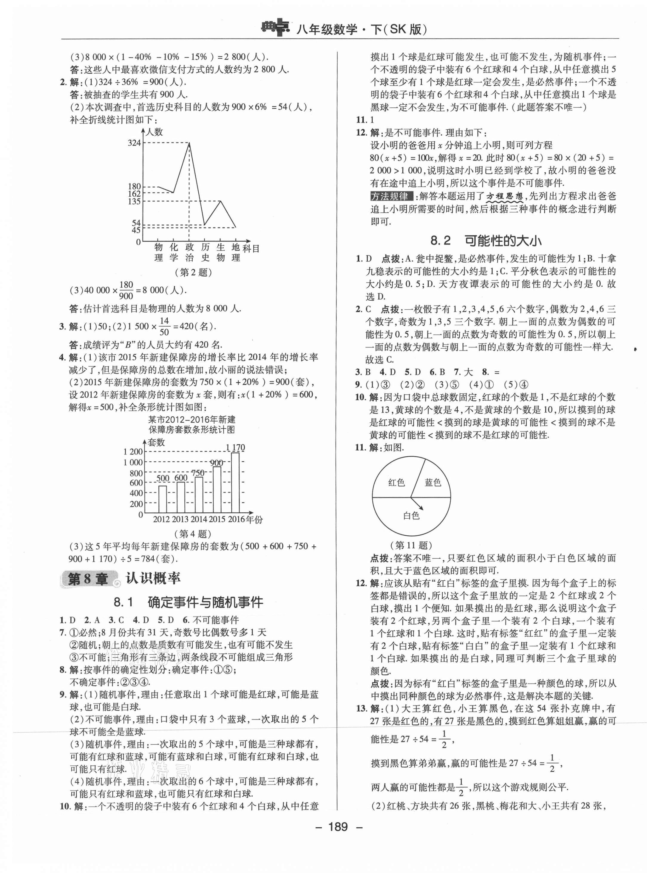 2021年綜合應(yīng)用創(chuàng)新題典中點(diǎn)八年級(jí)數(shù)學(xué)下冊(cè)蘇科版 參考答案第9頁(yè)