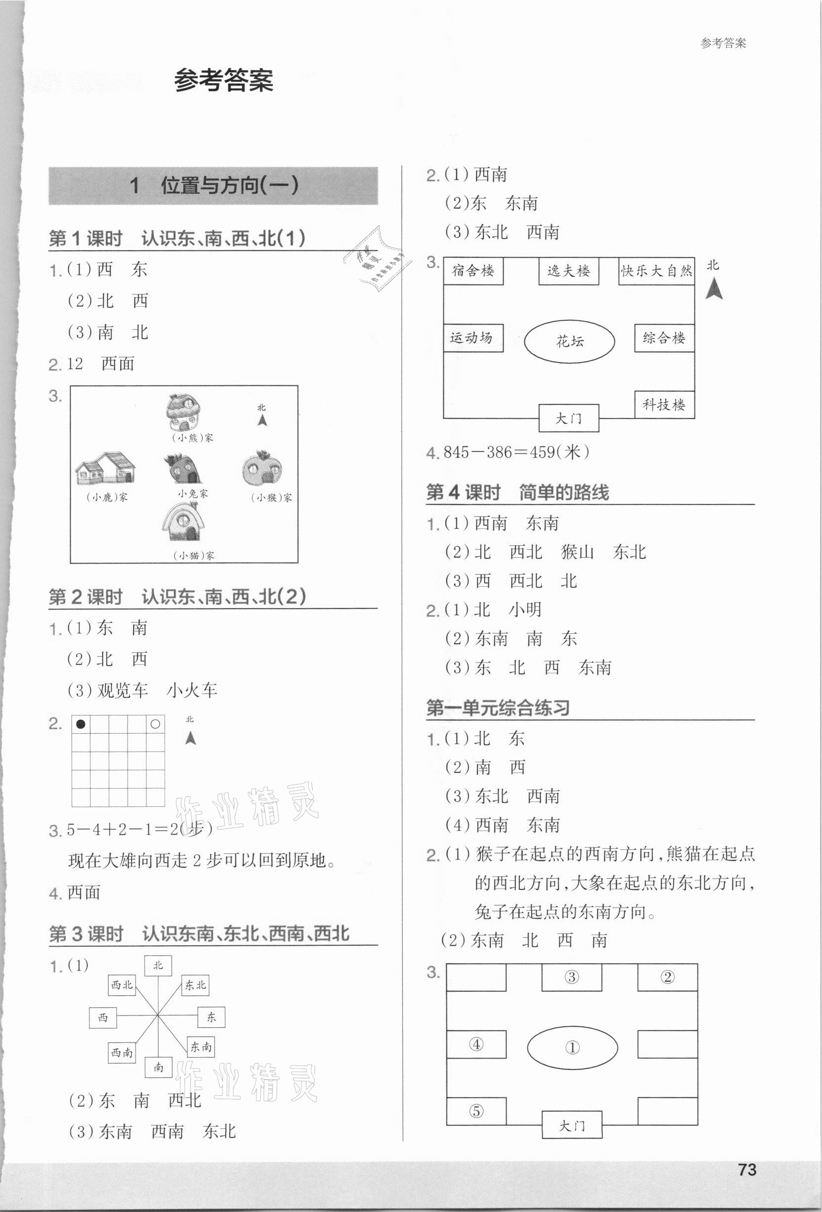 2021年木頭馬解決問題小狀元三年級(jí)數(shù)學(xué)下冊(cè)人教版 第1頁(yè)