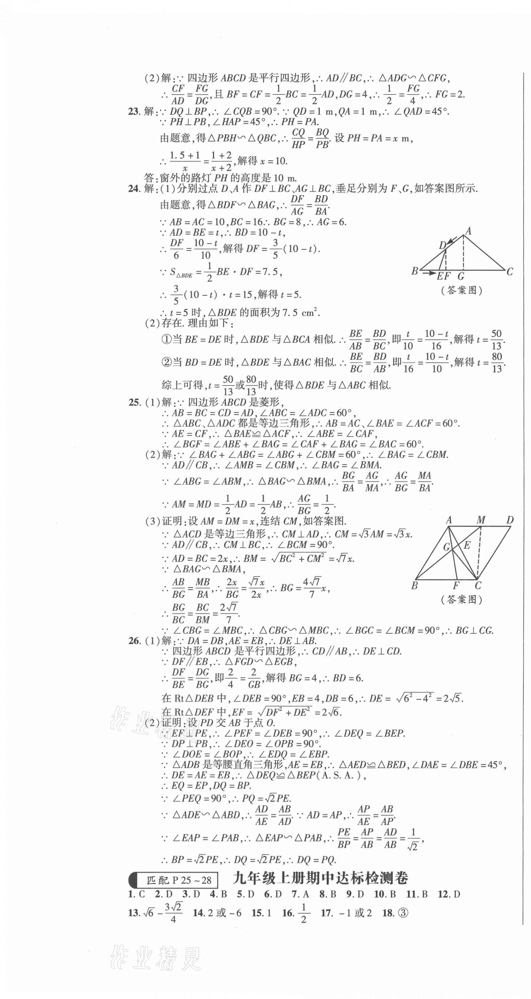 2021年高分突破狀元1卷通九年級數(shù)學(xué)全一冊華師大版 第4頁