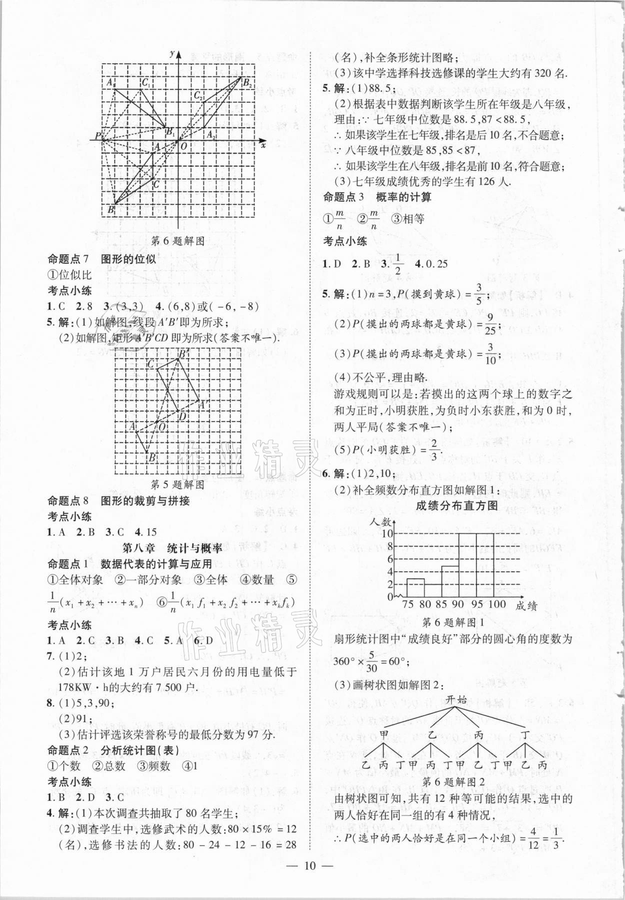 2021年練客中考提優(yōu)方案數(shù)學(xué)安徽專版 第10頁