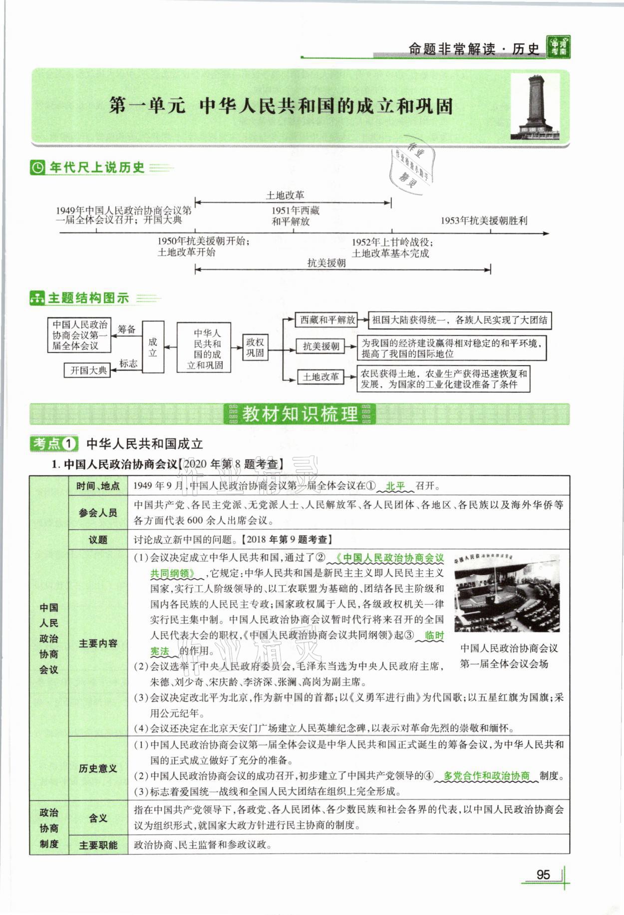 2021年河南中考命題非常解讀歷史 第95頁(yè)