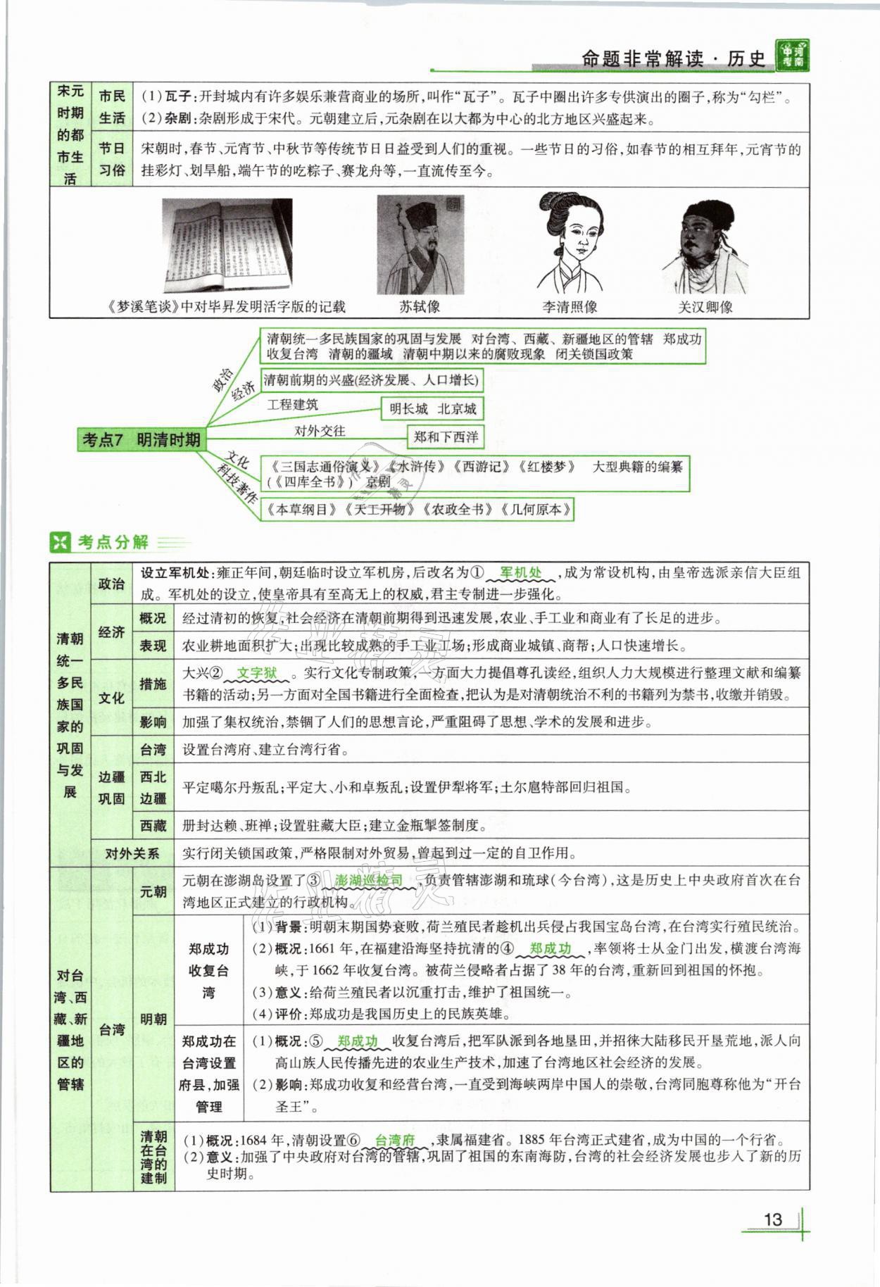 2021年河南中考命題非常解讀歷史 第13頁