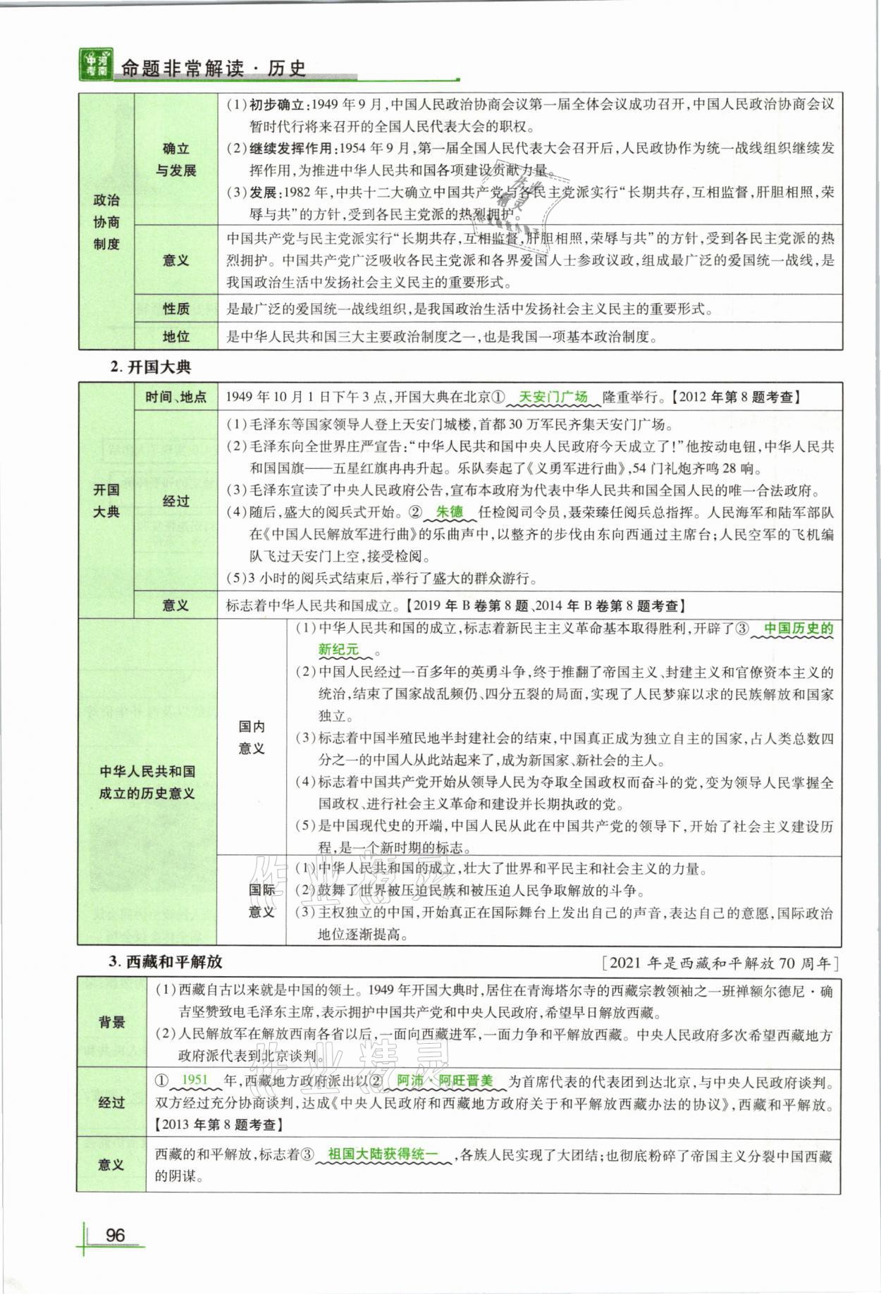 2021年河南中考命題非常解讀歷史 第96頁