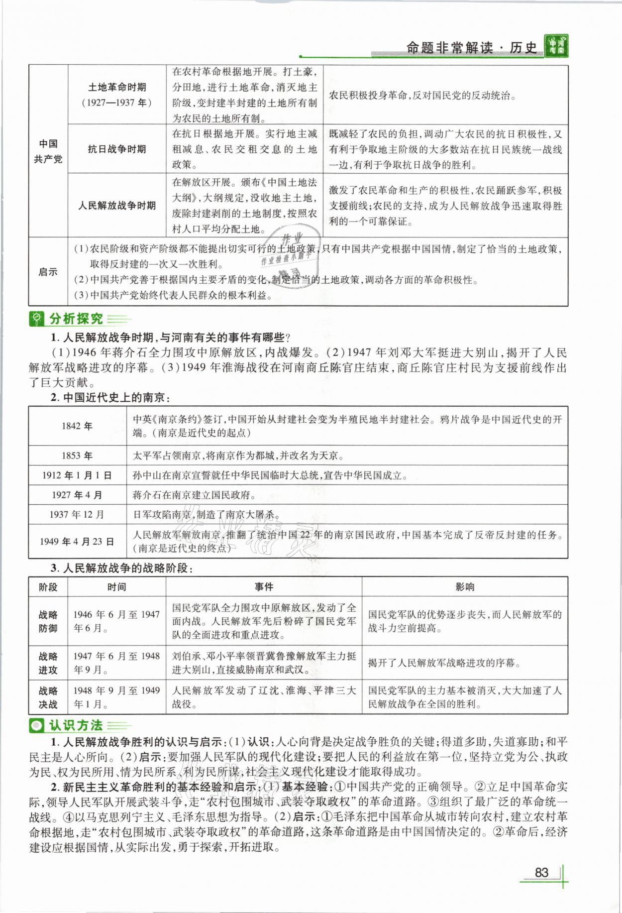 2021年河南中考命題非常解讀歷史 第83頁