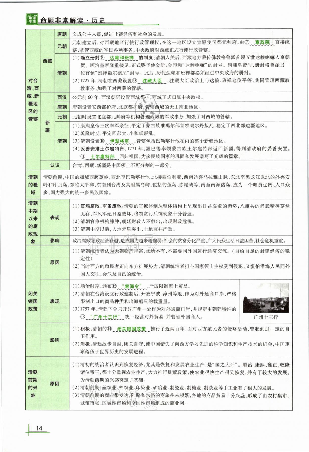 2021年河南中考命題非常解讀歷史 第14頁(yè)