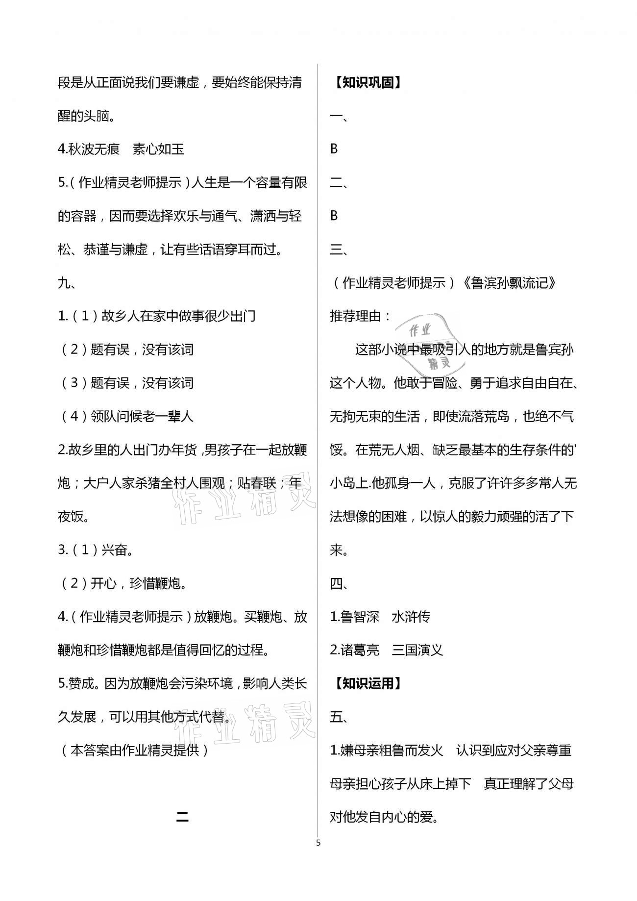 2021年寒假作業(yè)九年級合訂本A版河南專版延邊教育出版社 第5頁