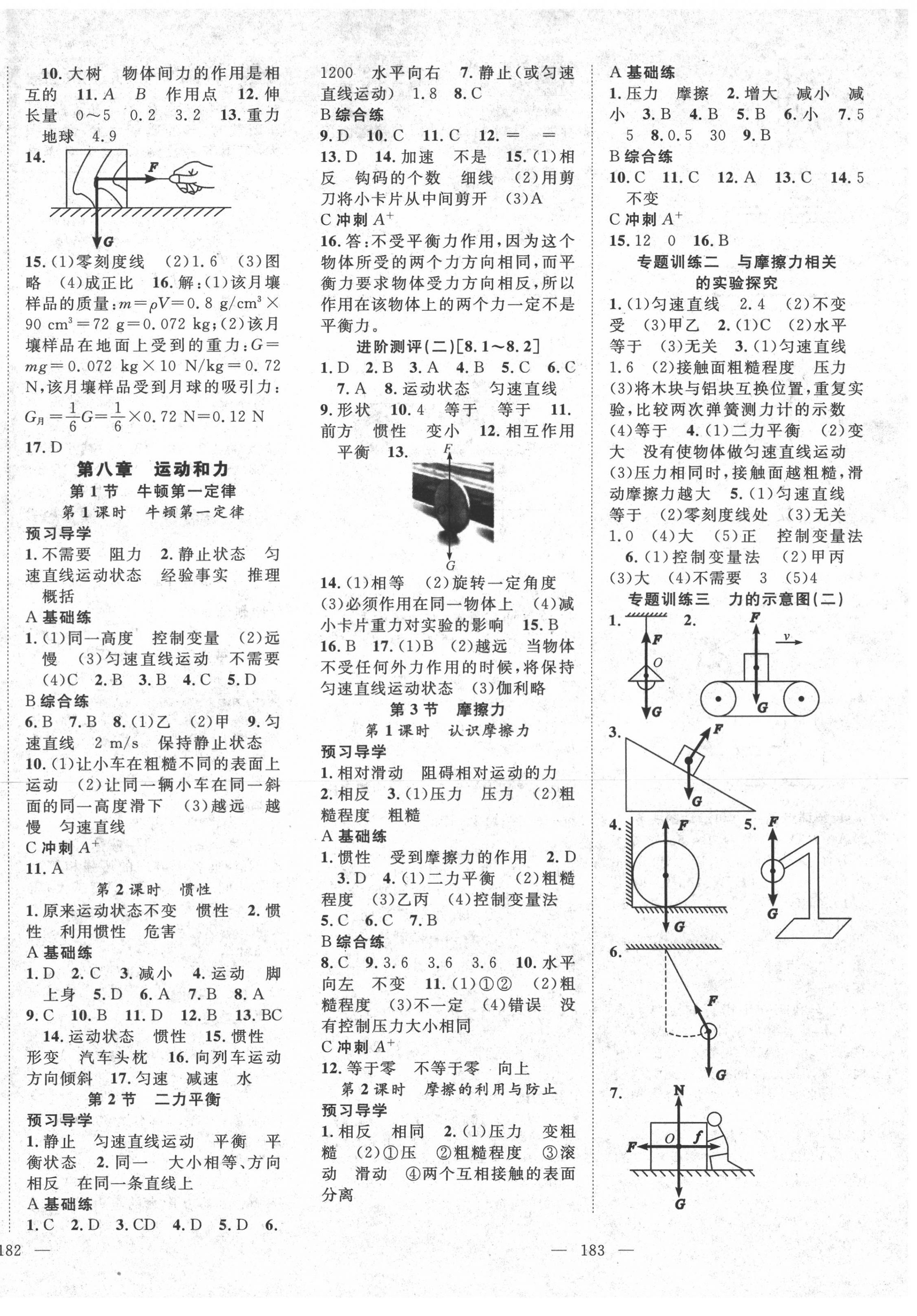 2021年名師學(xué)案八年級(jí)物理下冊(cè)人教版宜昌專版 第2頁(yè)